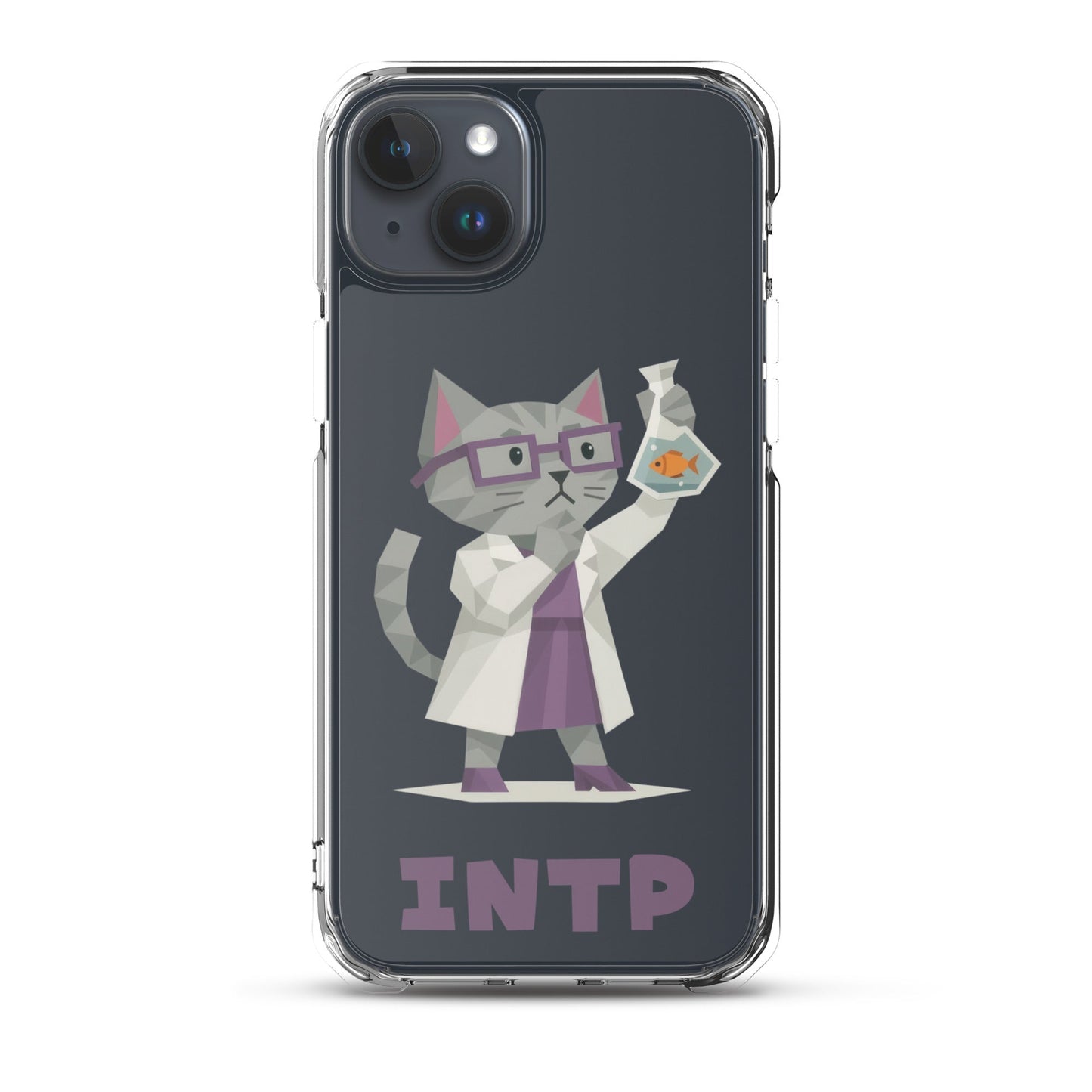 INTP iPhone Case | The Personality Cats Case | MBTI Accessories - MindGem