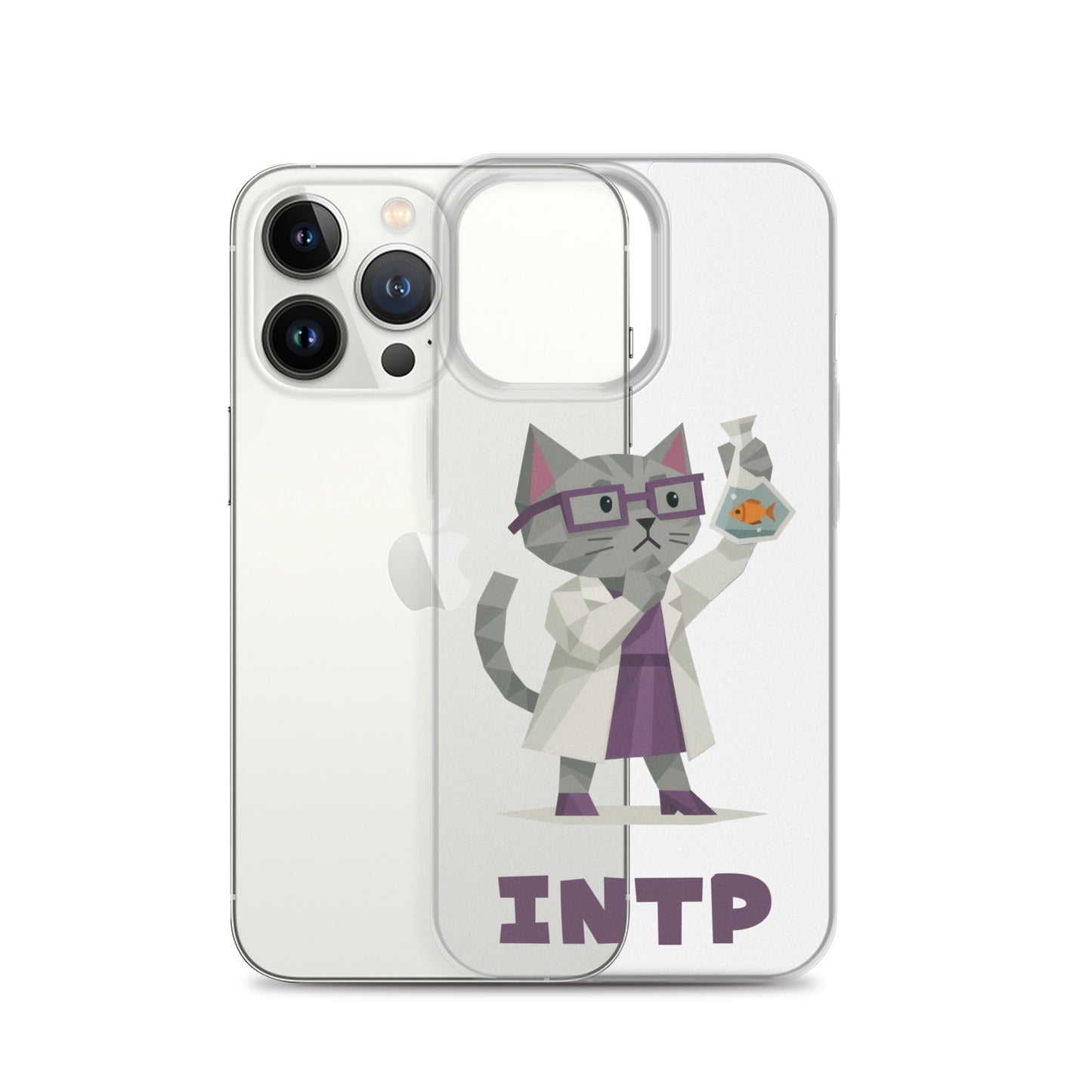 INTP iPhone Case | The Personality Cats Case | MBTI Accessories - MindGem