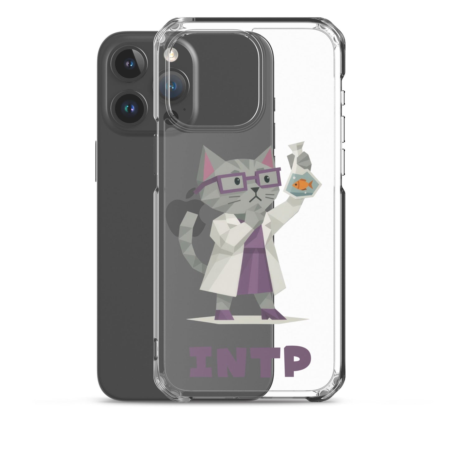INTP iPhone Case | The Personality Cats Case | MBTI Accessories - MindGem