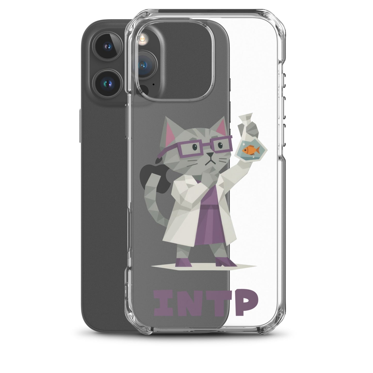 INTP iPhone Case | The Personality Cats Case | MBTI Accessories - MindGem