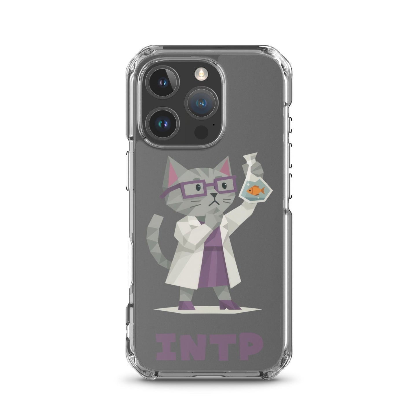 INTP iPhone Case | The Personality Cats Case | MBTI Accessories - MindGem