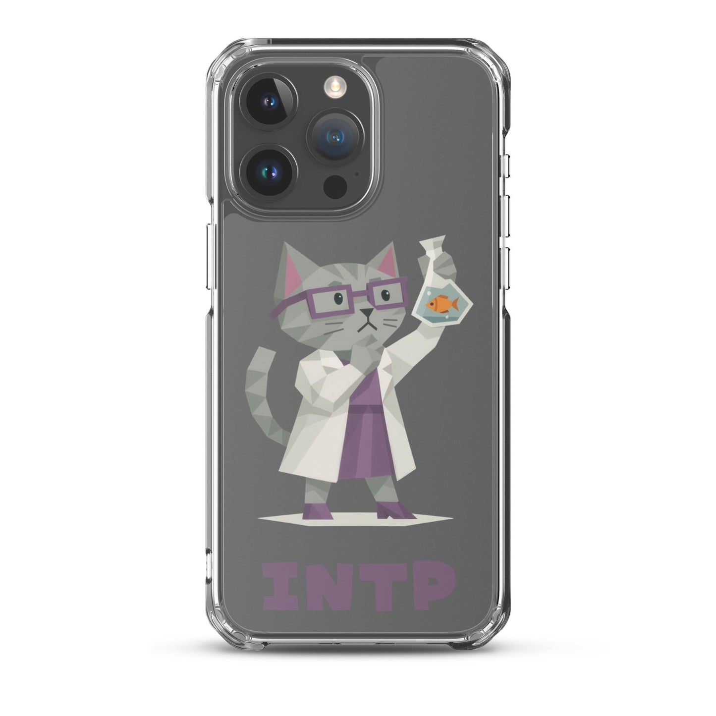 INTP iPhone Case | The Personality Cats Case | MBTI Accessories - MindGem