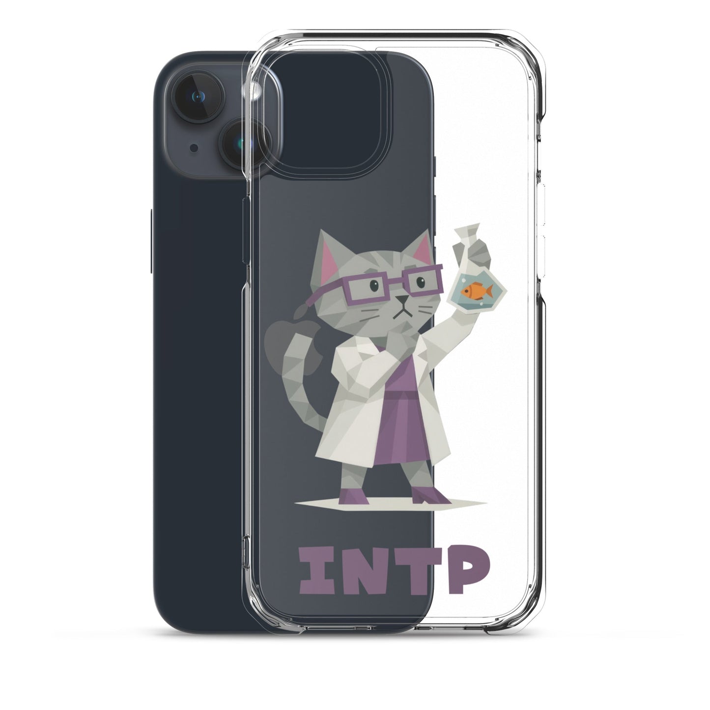 INTP iPhone Case | The Personality Cats Case | MBTI Accessories - MindGem