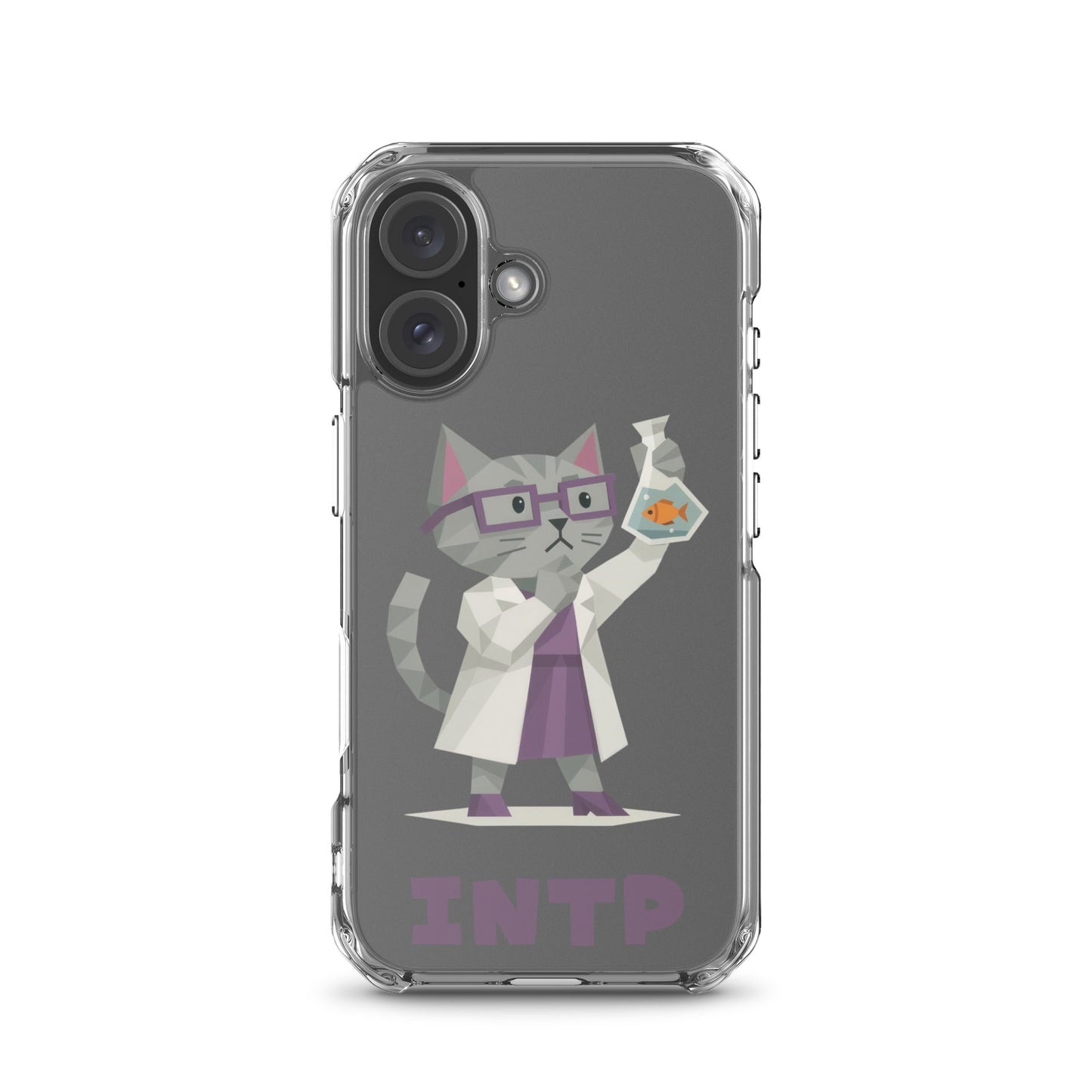 INTP iPhone Case | The Personality Cats Case | MBTI Accessories - MindGem