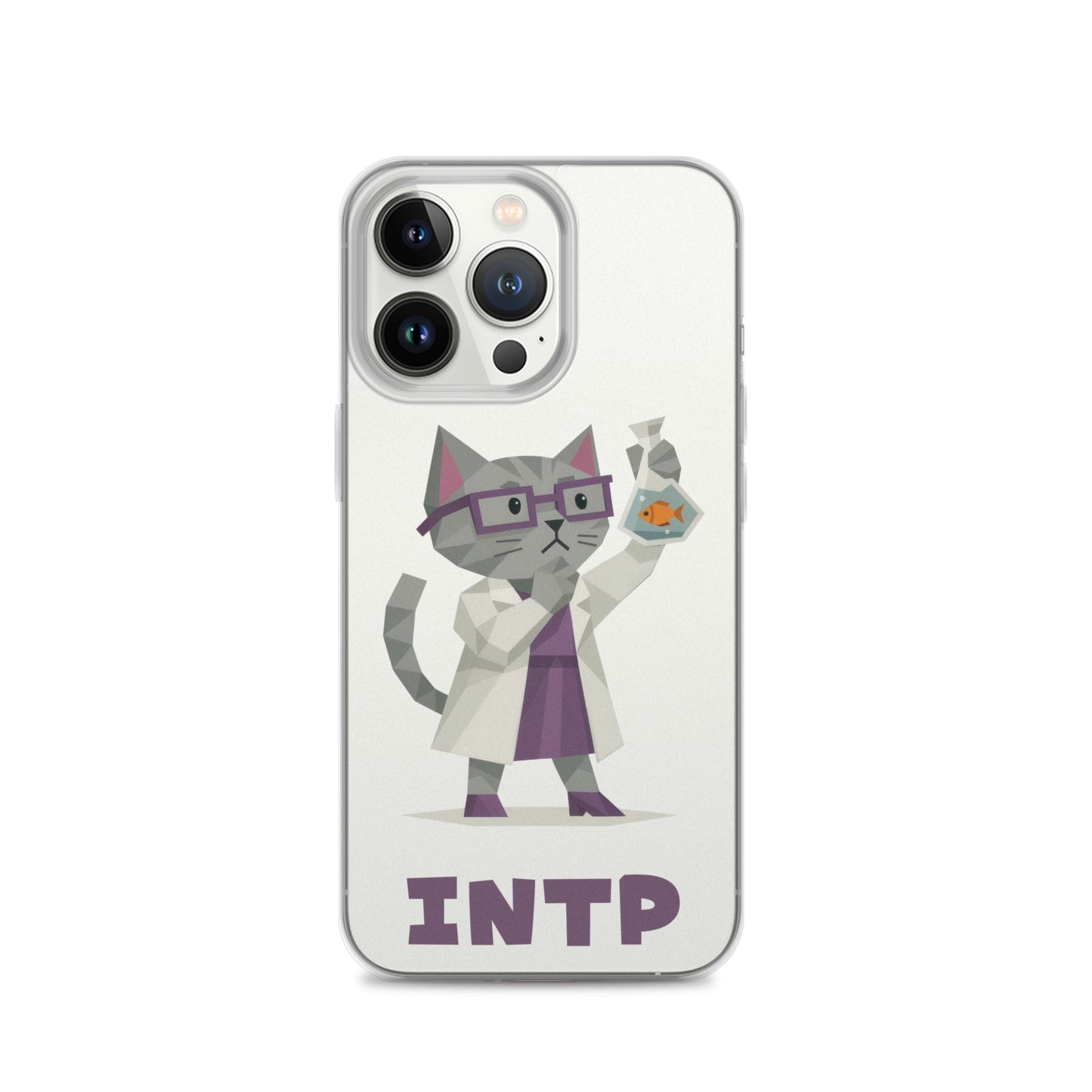 INTP iPhone Case | The Personality Cats Case | MBTI Accessories - MindGem