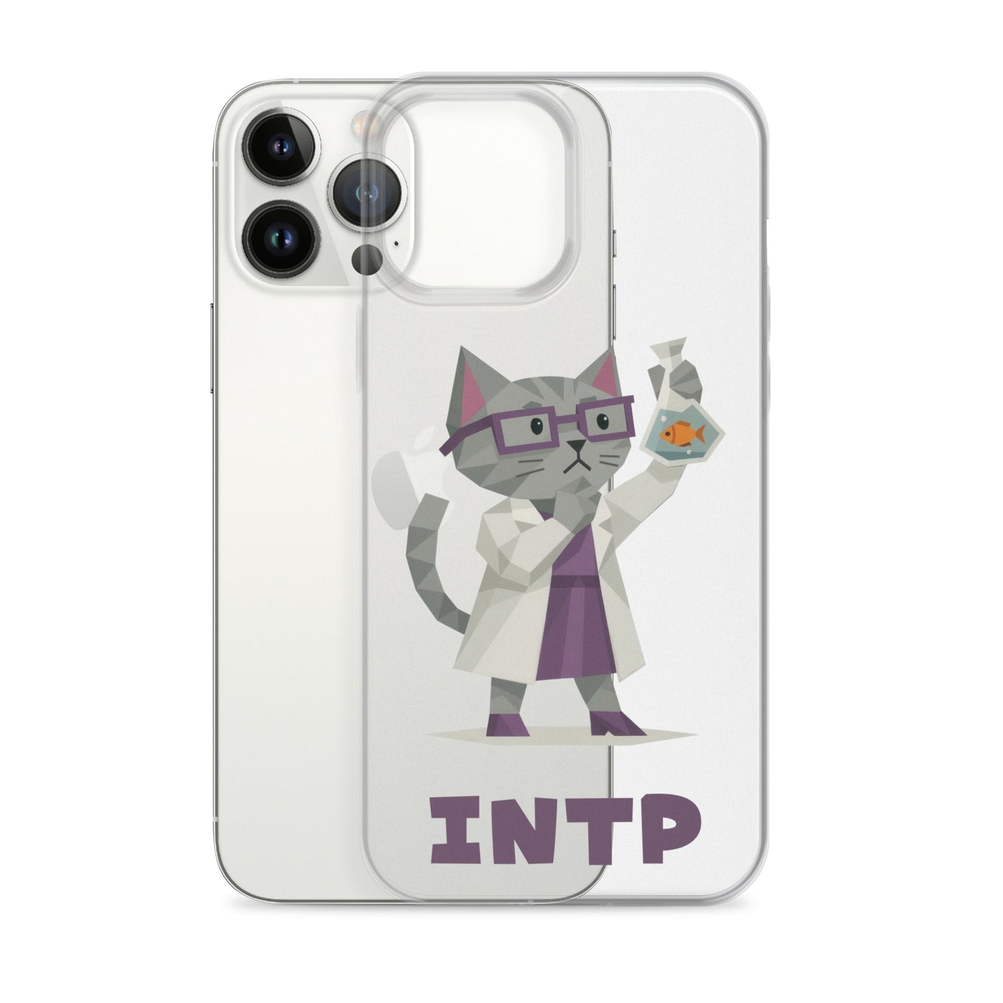 INTP iPhone Case | The Personality Cats Case | MBTI Accessories - MindGem