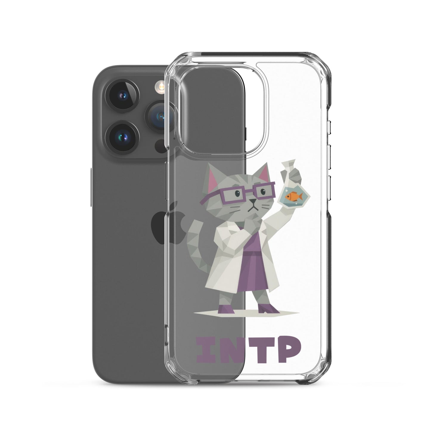 INTP iPhone Case | The Personality Cats Case | MBTI Accessories - MindGem