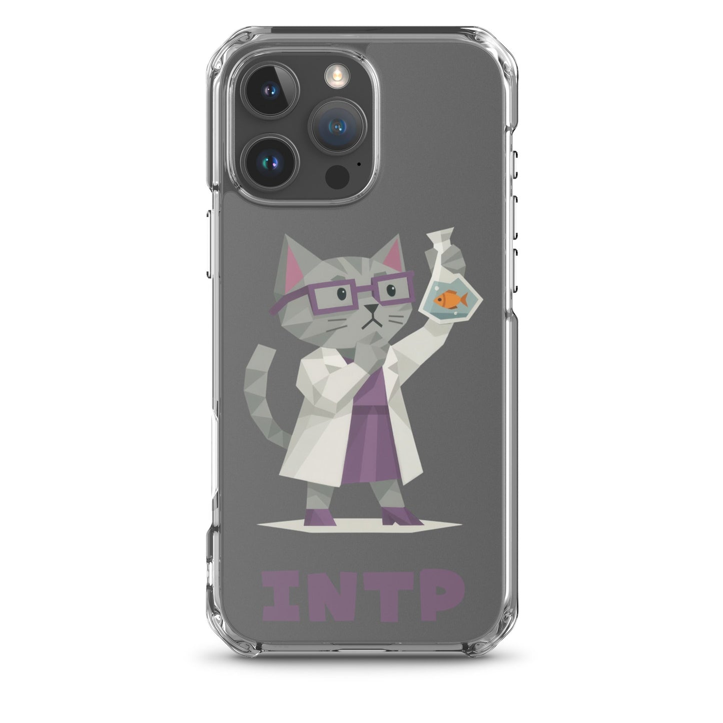 INTP iPhone Case | The Personality Cats Case | MBTI Accessories - MindGem