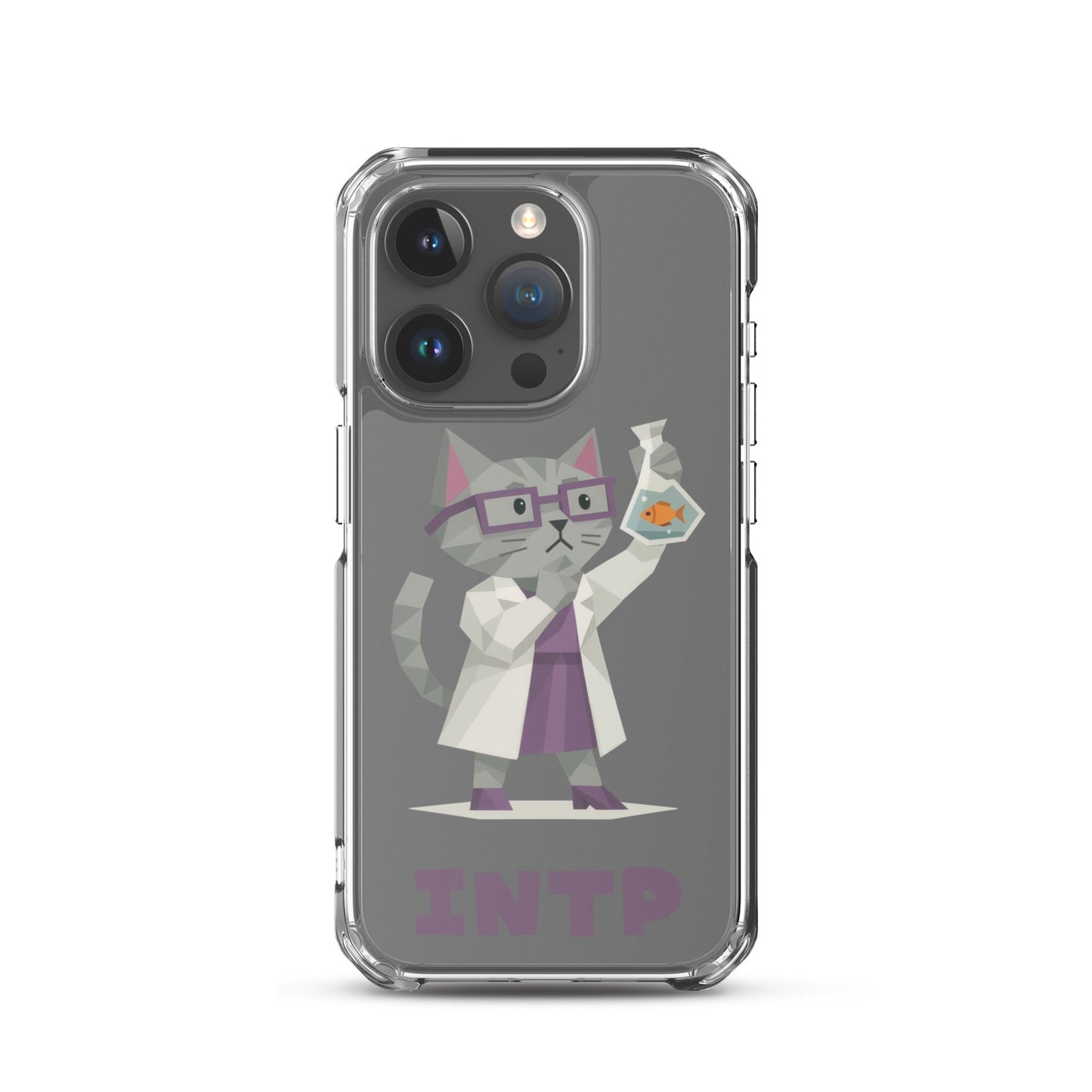 INTP iPhone Case | The Personality Cats Case | MBTI Accessories - MindGem