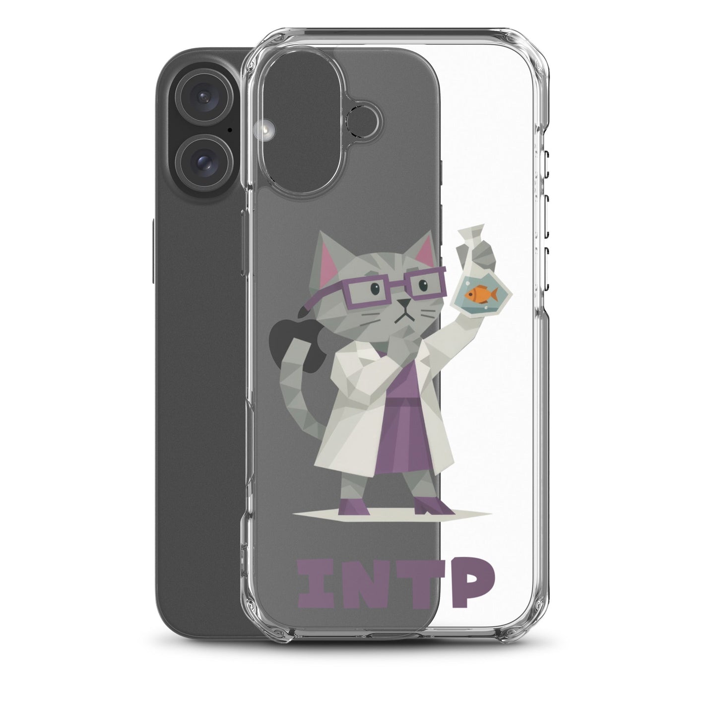 INTP iPhone Case | The Personality Cats Case | MBTI Accessories - MindGem