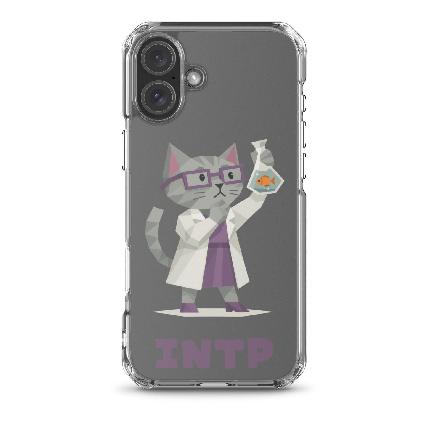 INTP iPhone Case | The Personality Cats Case | MBTI Accessories - MindGem