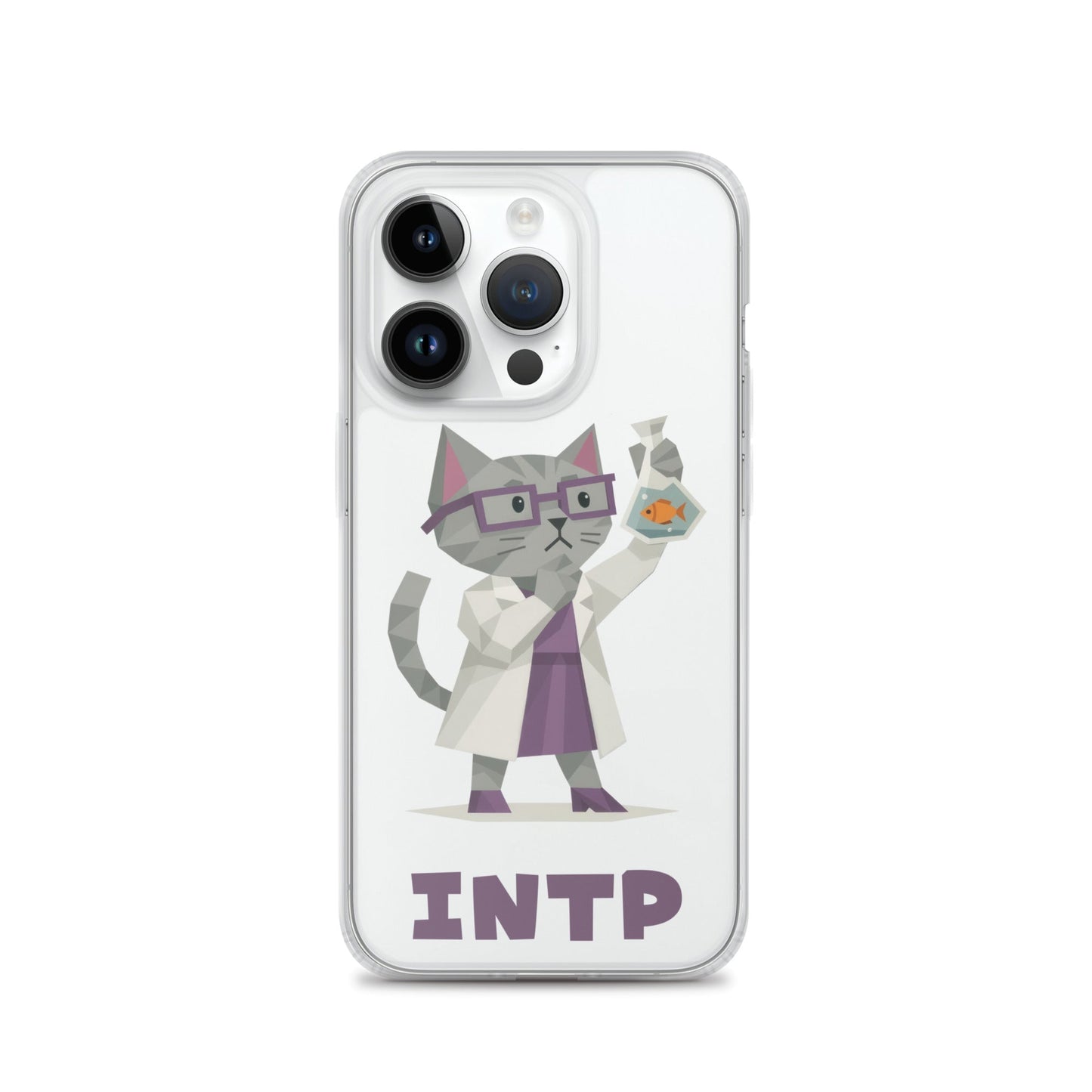 INTP iPhone Case | The Personality Cats Case | MBTI Accessories - MindGem