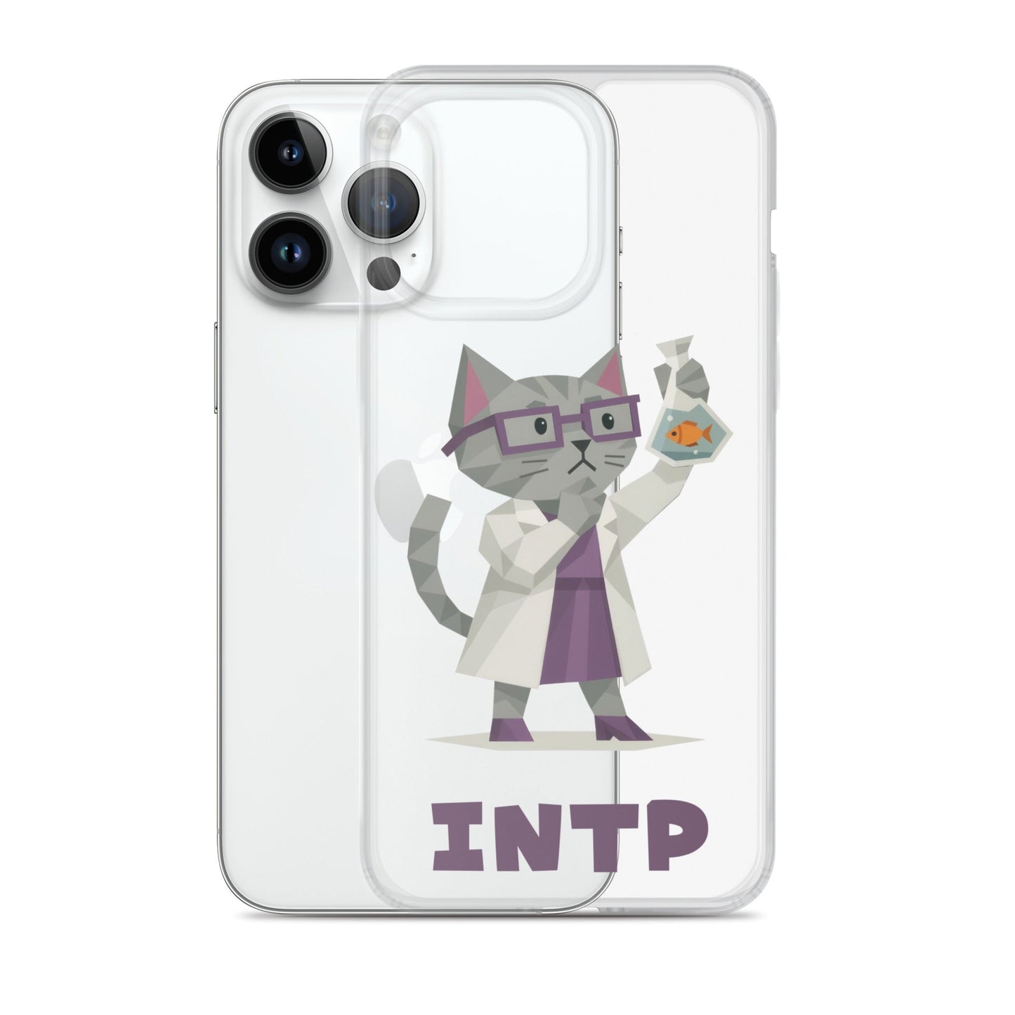 INTP iPhone Case | The Personality Cats Case | MBTI Accessories - MindGem