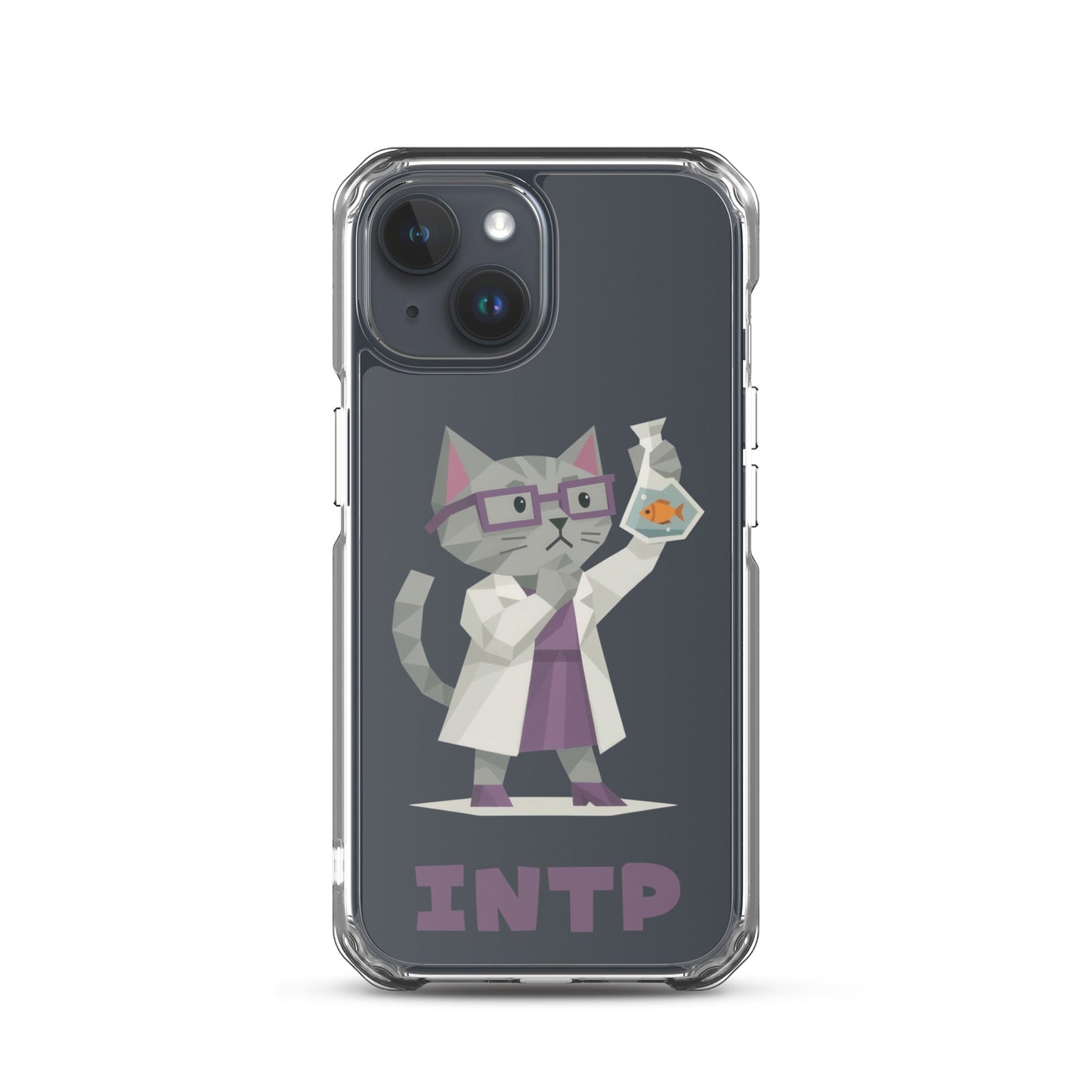 INTP iPhone Case | The Personality Cats Case | MBTI Accessories - MindGem