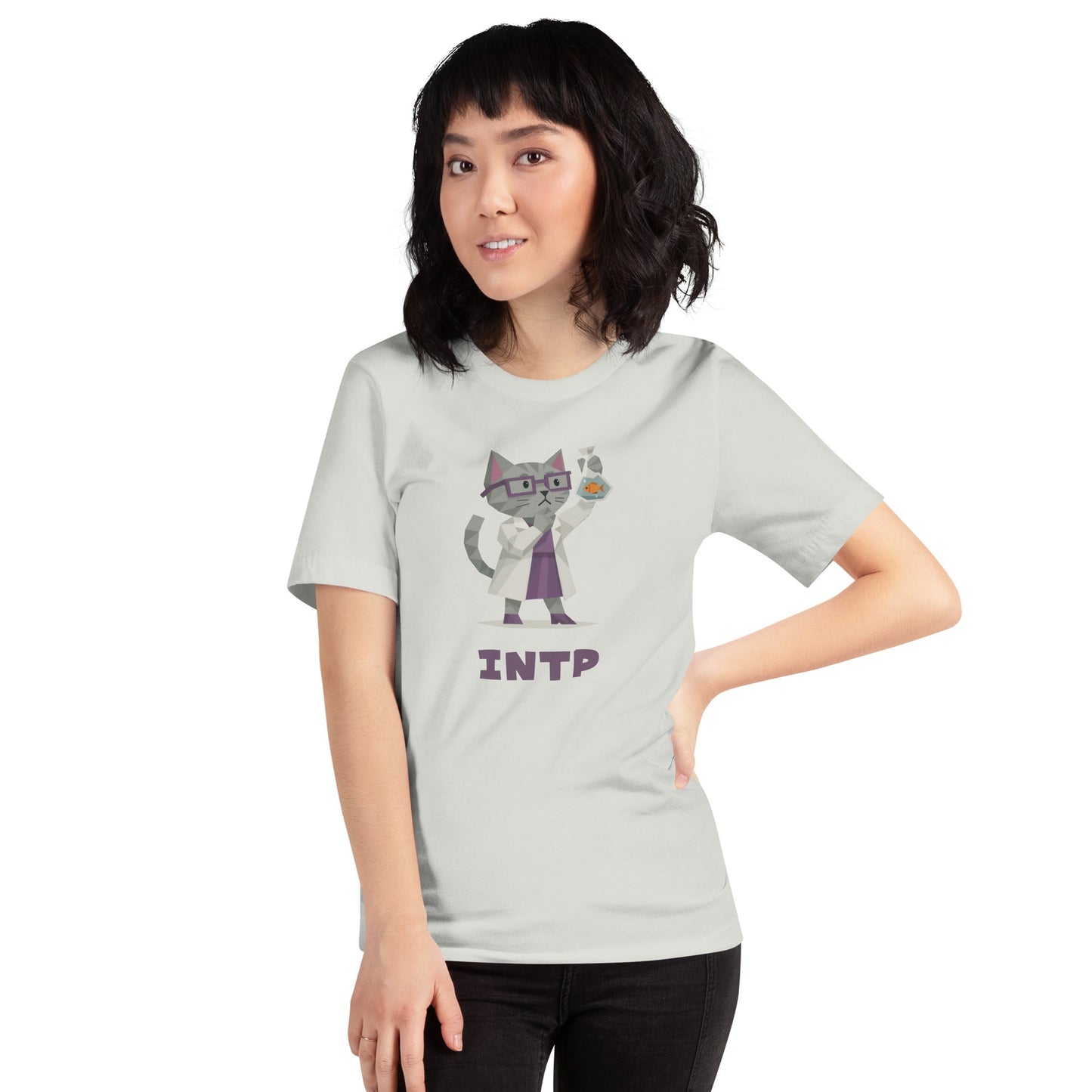 INTP T-Shirt | The Personality Cats Tee | MBTI Personality Apparel - MindGem