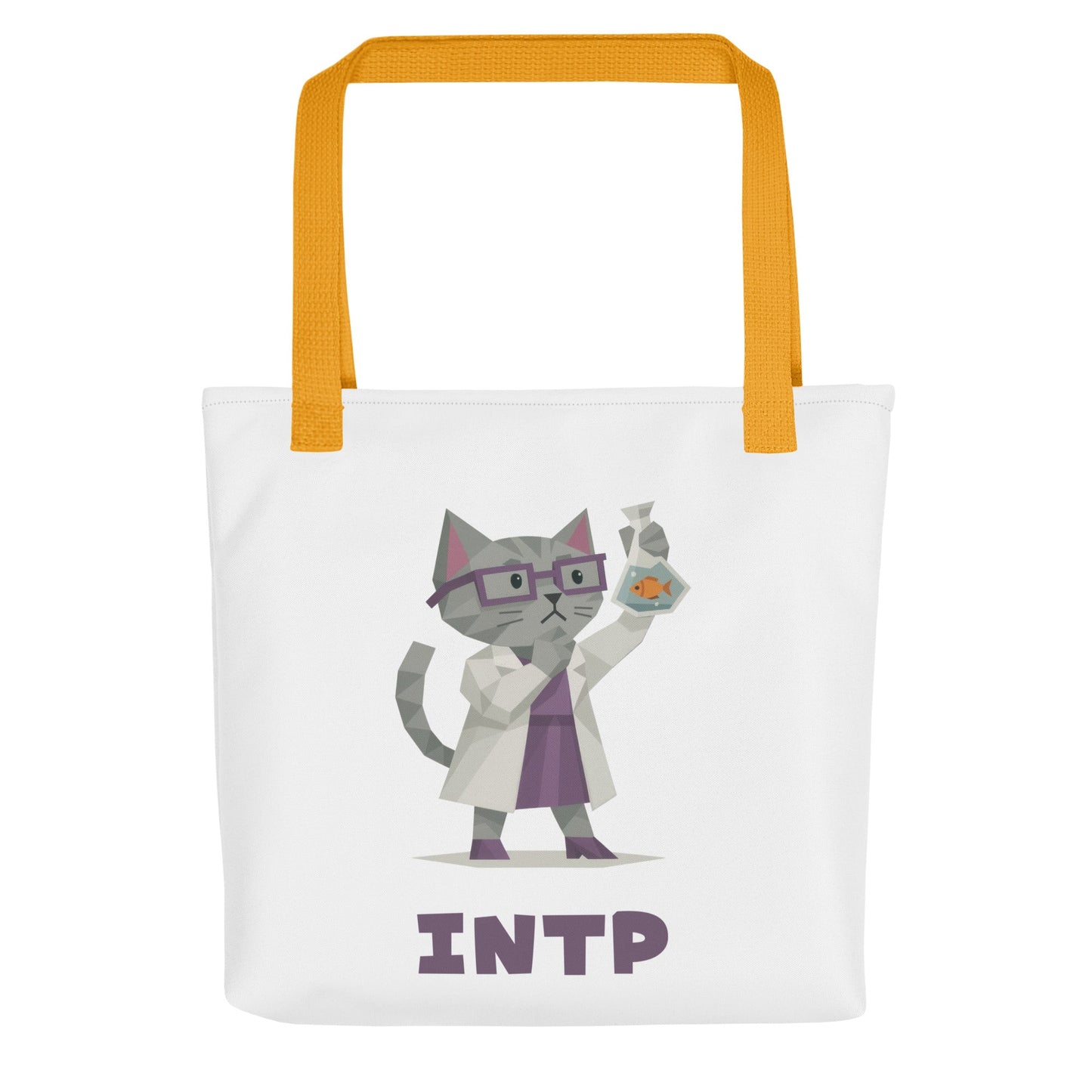 INTP Tote Bag | The Personality Cats Tote | MBTI Accessories - MindGem