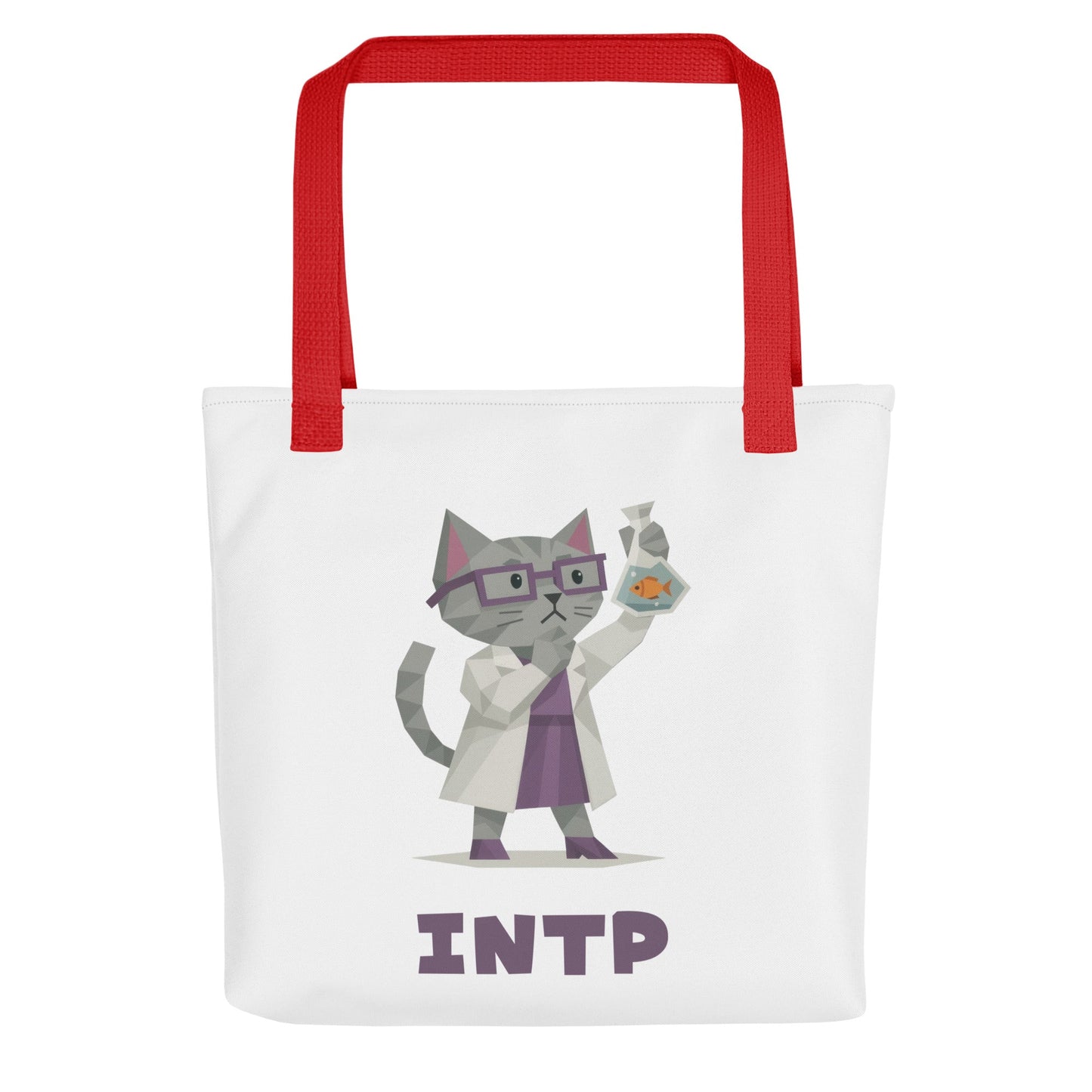 INTP Tote Bag | The Personality Cats Tote | MBTI Accessories - MindGem