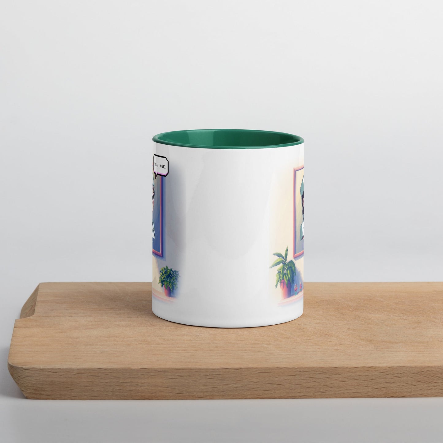 ISFJ Female Pixel Art Mug | "Inner Mirror" | Reflect Your True Self - MindGem
