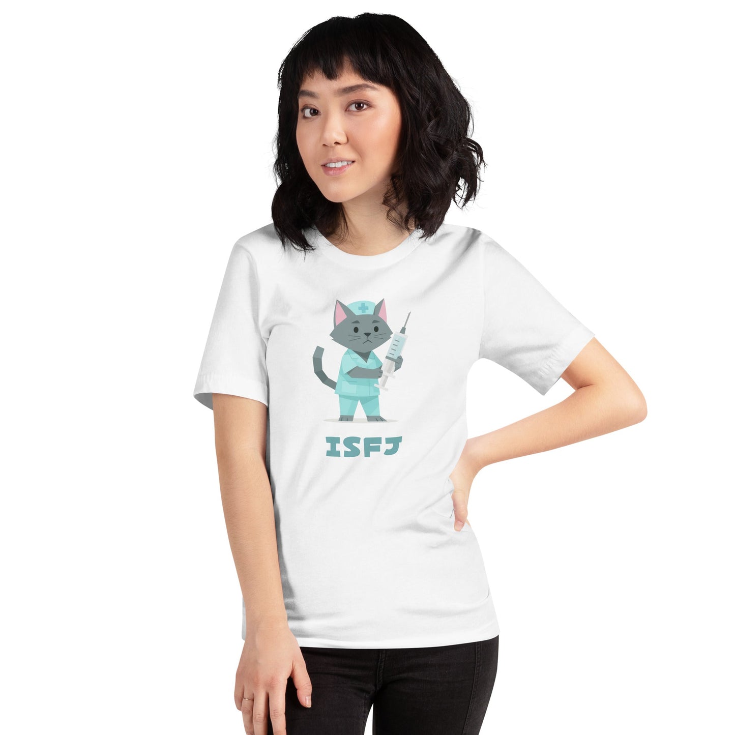ISFJ T-Shirt | The Personality Cats Tee | MBTI Personality Apparel - MindGem