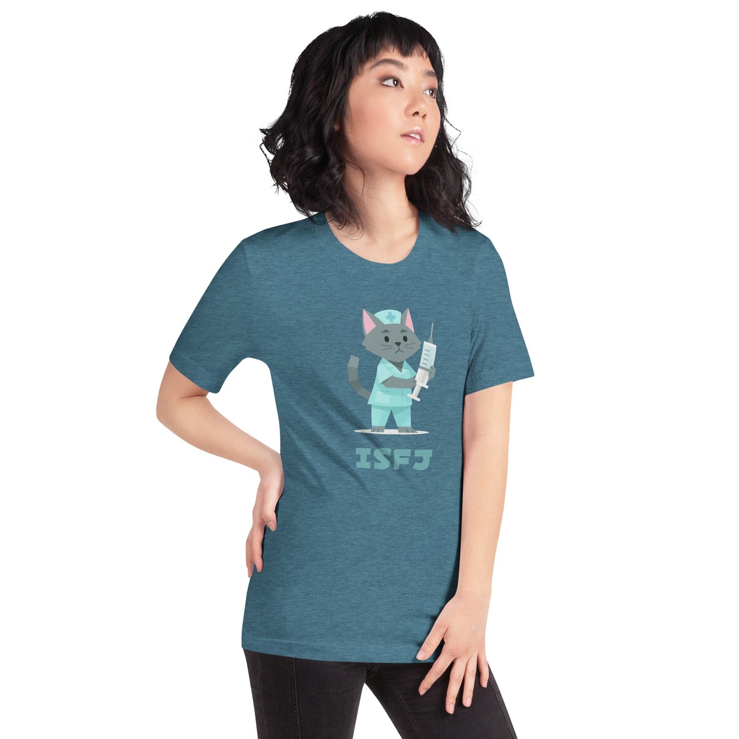 ISFJ T-Shirt | The Personality Cats Tee | MBTI Personality Apparel - MindGem
