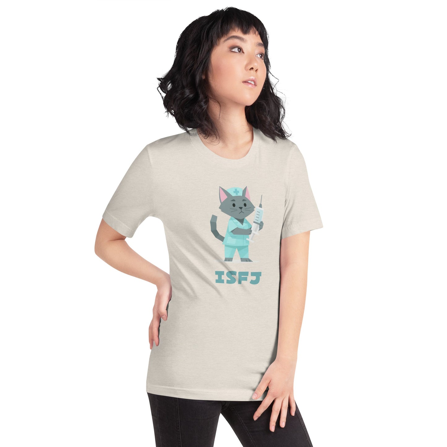 ISFJ T-Shirt | The Personality Cats Tee | MBTI Personality Apparel - MindGem