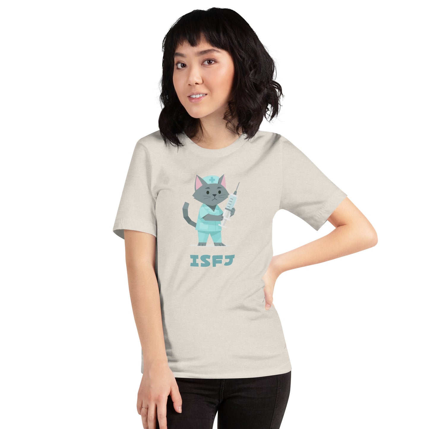 ISFJ T-Shirt | The Personality Cats Tee | MBTI Personality Apparel - MindGem