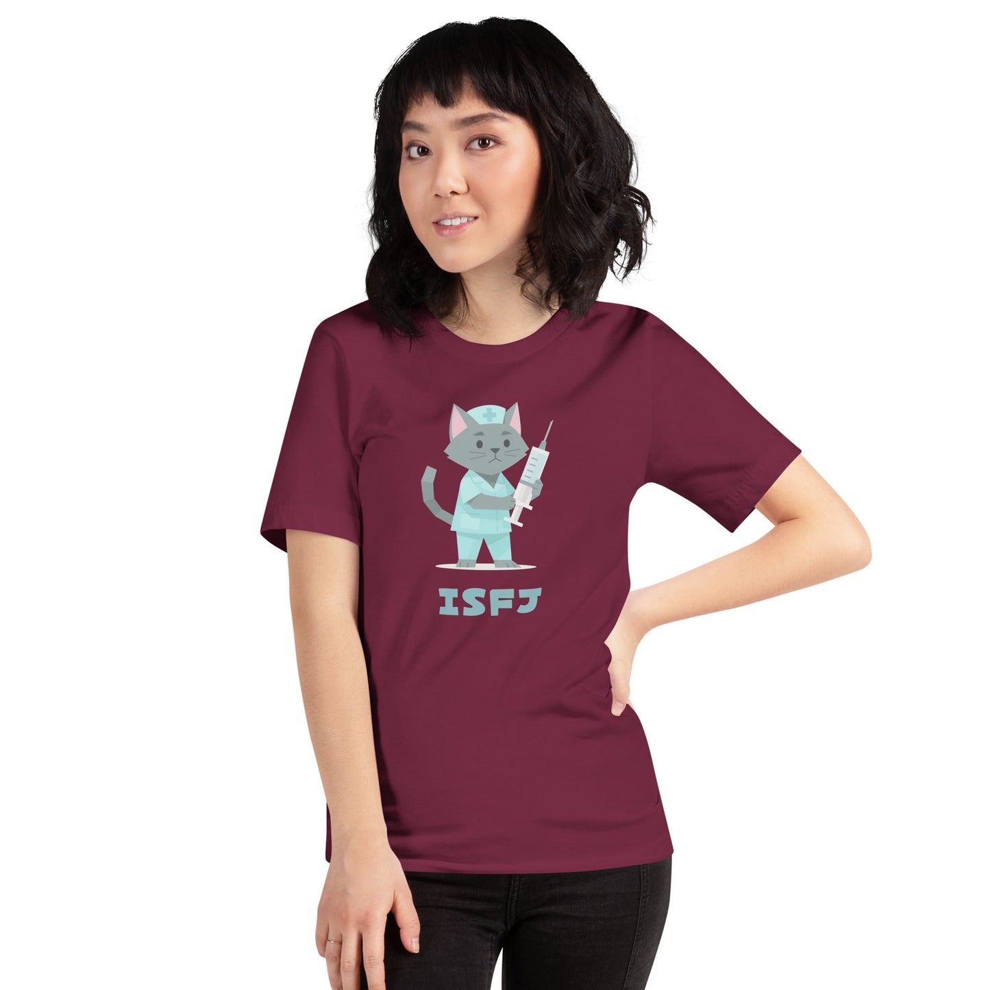 ISFJ T-Shirt | The Personality Cats Tee | MBTI Personality Apparel - MindGem