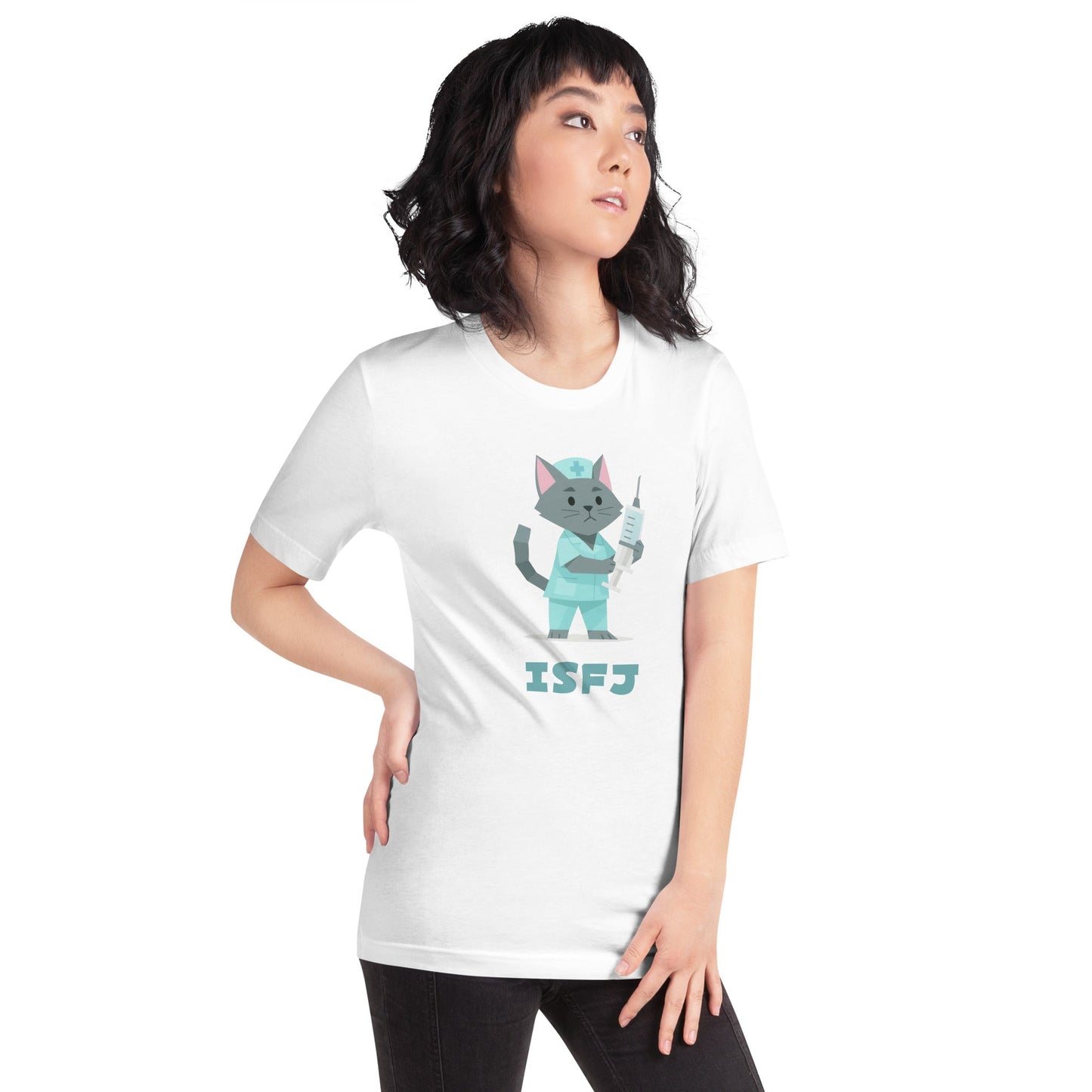 ISFJ T-Shirt | The Personality Cats Tee | MBTI Personality Apparel - MindGem