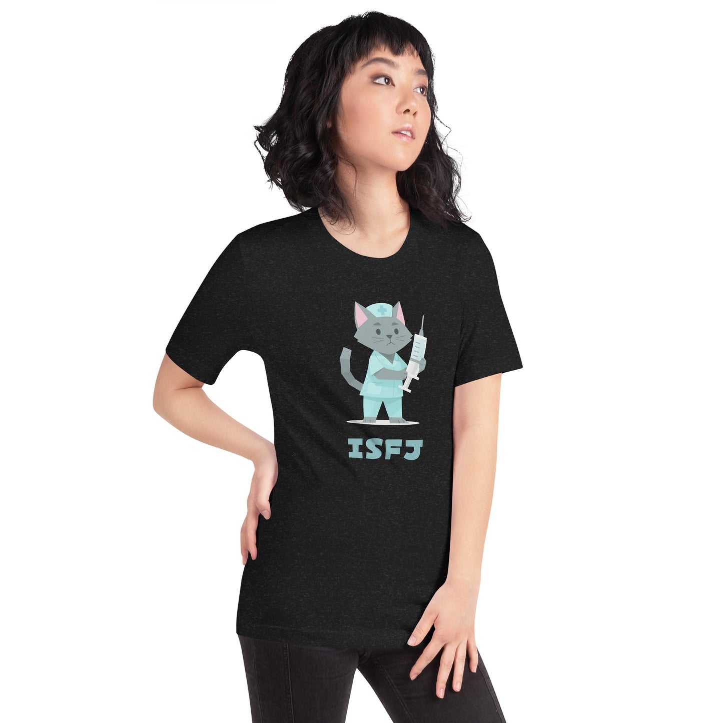 ISFJ T-Shirt | The Personality Cats Tee | MBTI Personality Apparel - MindGem