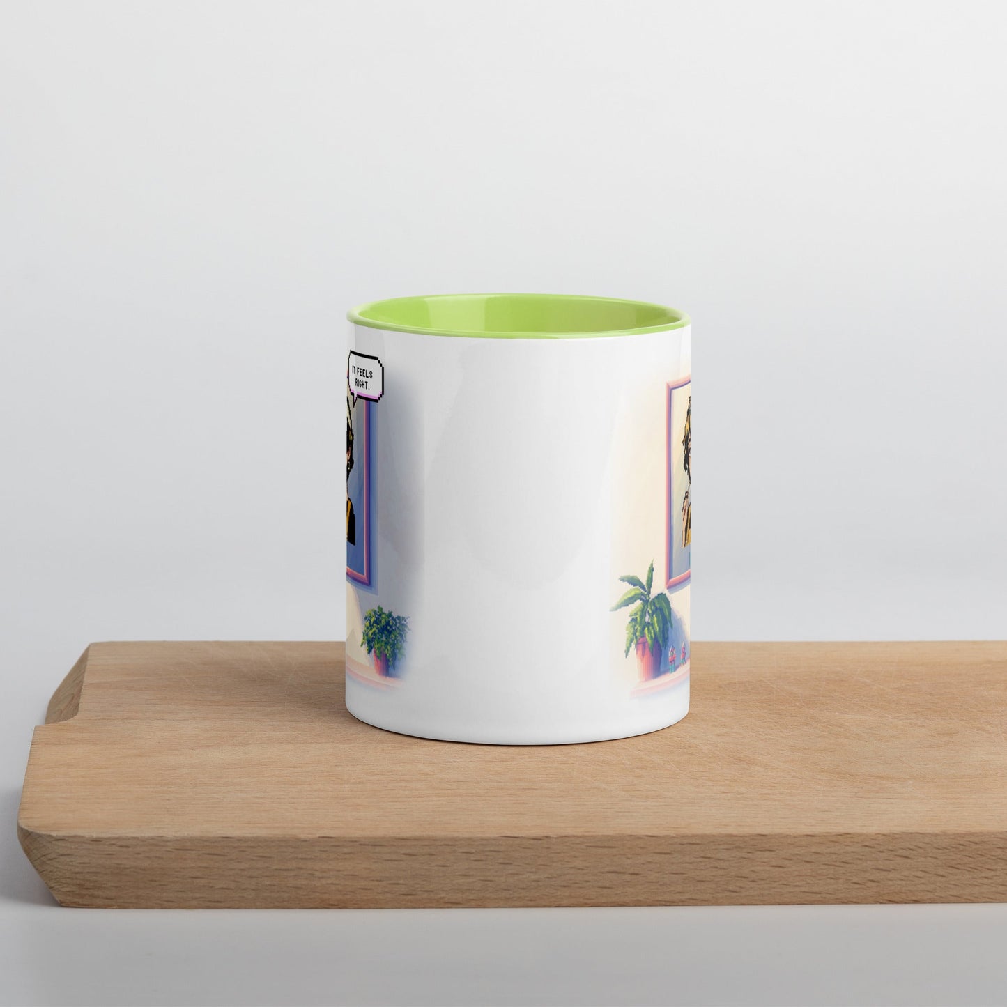 ISFP Female Pixel Art Mug | "Inner Mirror" | Reflect Your True Self - MindGem