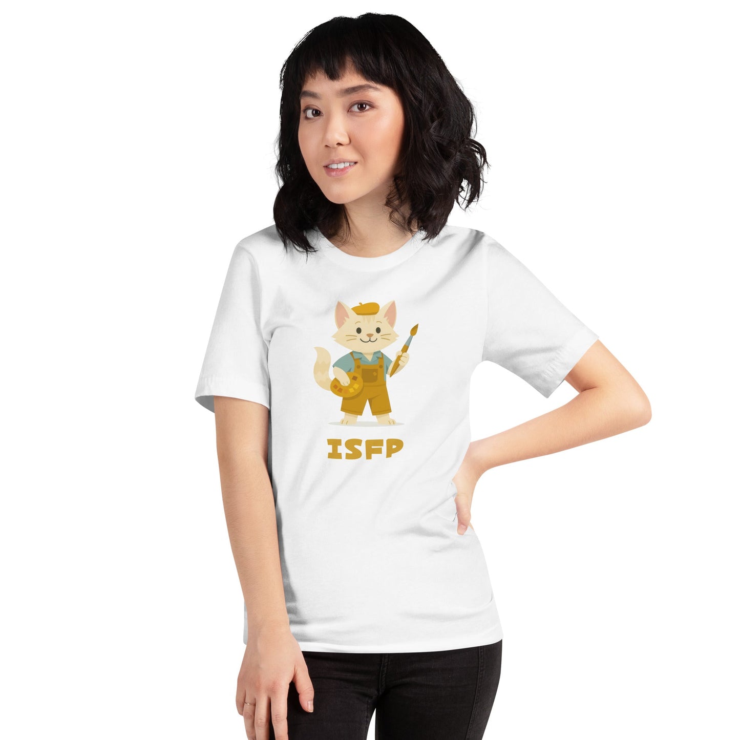 ISFP T-Shirt | The Personality Cats Tee | MBTI Personality Apparel - MindGem