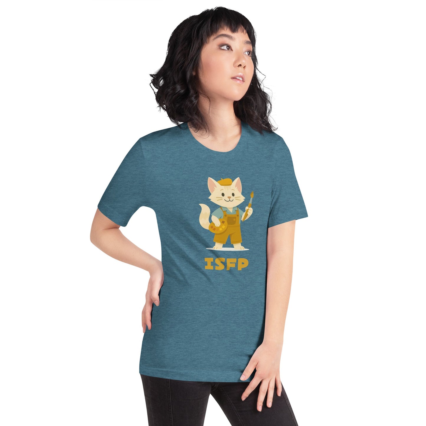 ISFP T-Shirt | The Personality Cats Tee | MBTI Personality Apparel - MindGem
