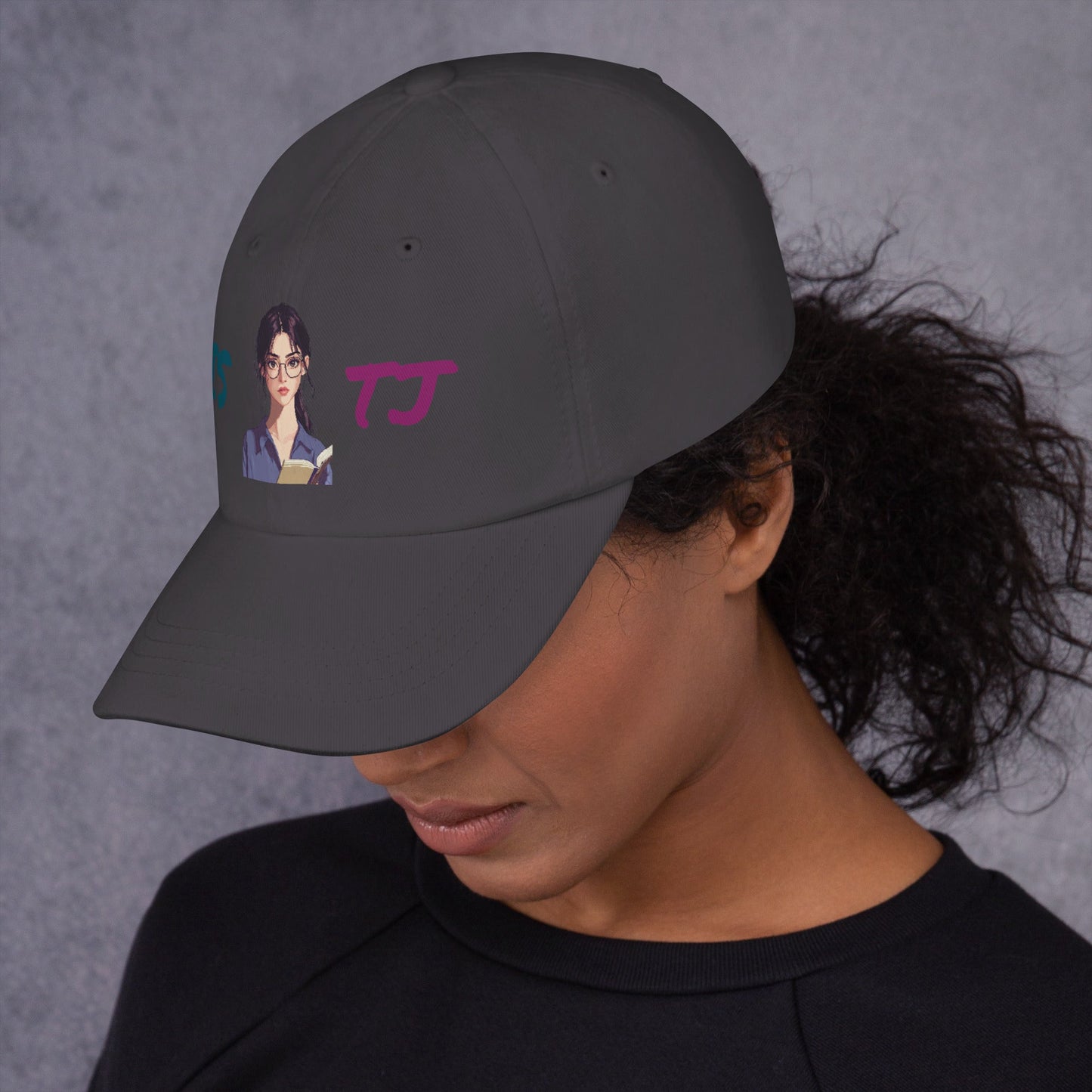 ISTJ Female Pixel Art Embroidered Dad Hat - MindGem
