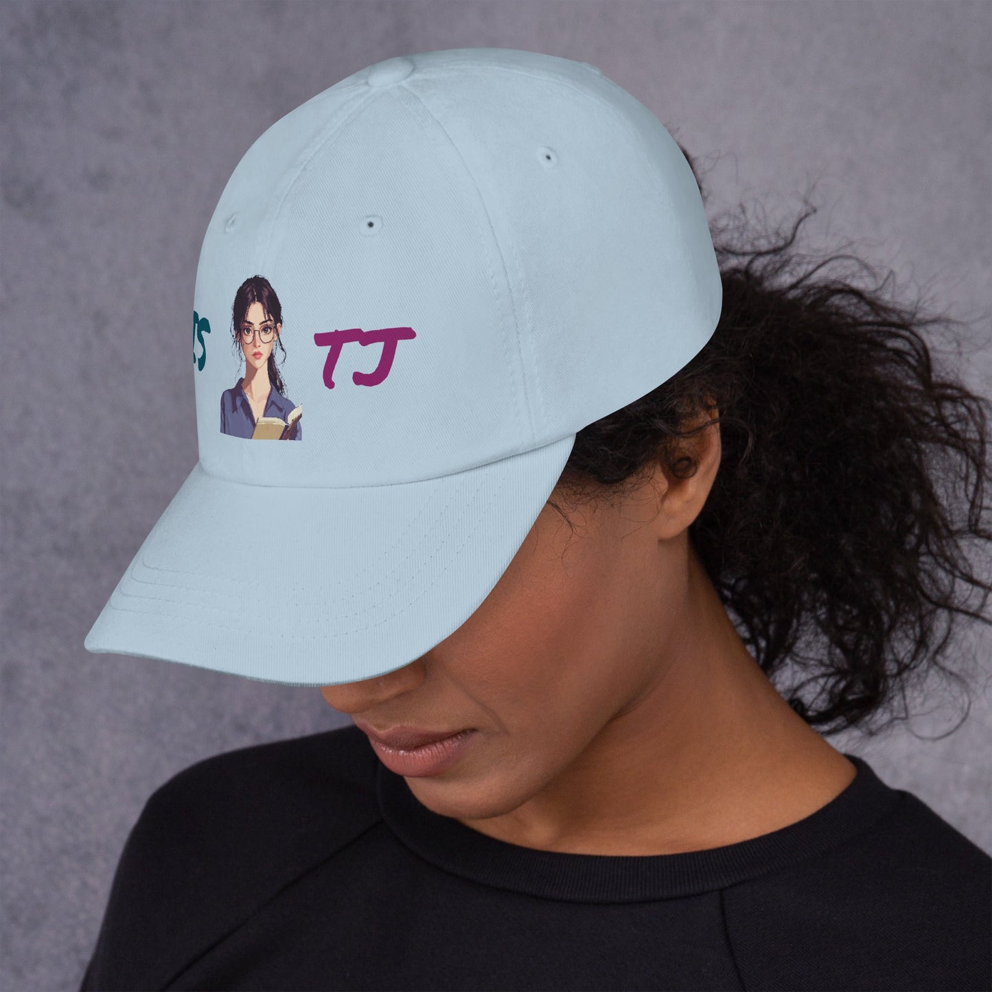 ISTJ Female Pixel Art Embroidered Dad Hat - MindGem