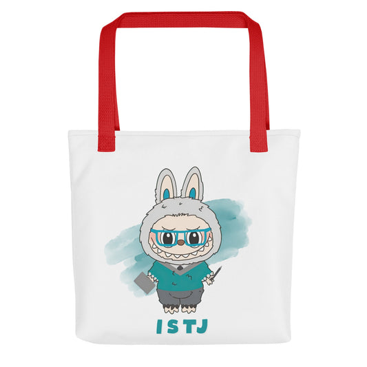 ISTJ Tote Bag | Quirky Monster MBTI Inspector - MindGem