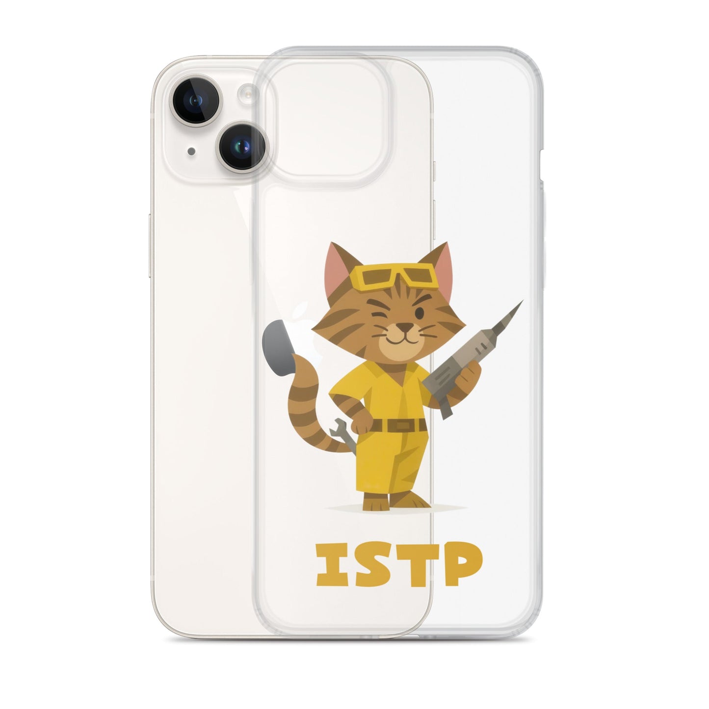 ISTP iPhone Case | The Personality Cats Case | MBTI Accessories - MindGem