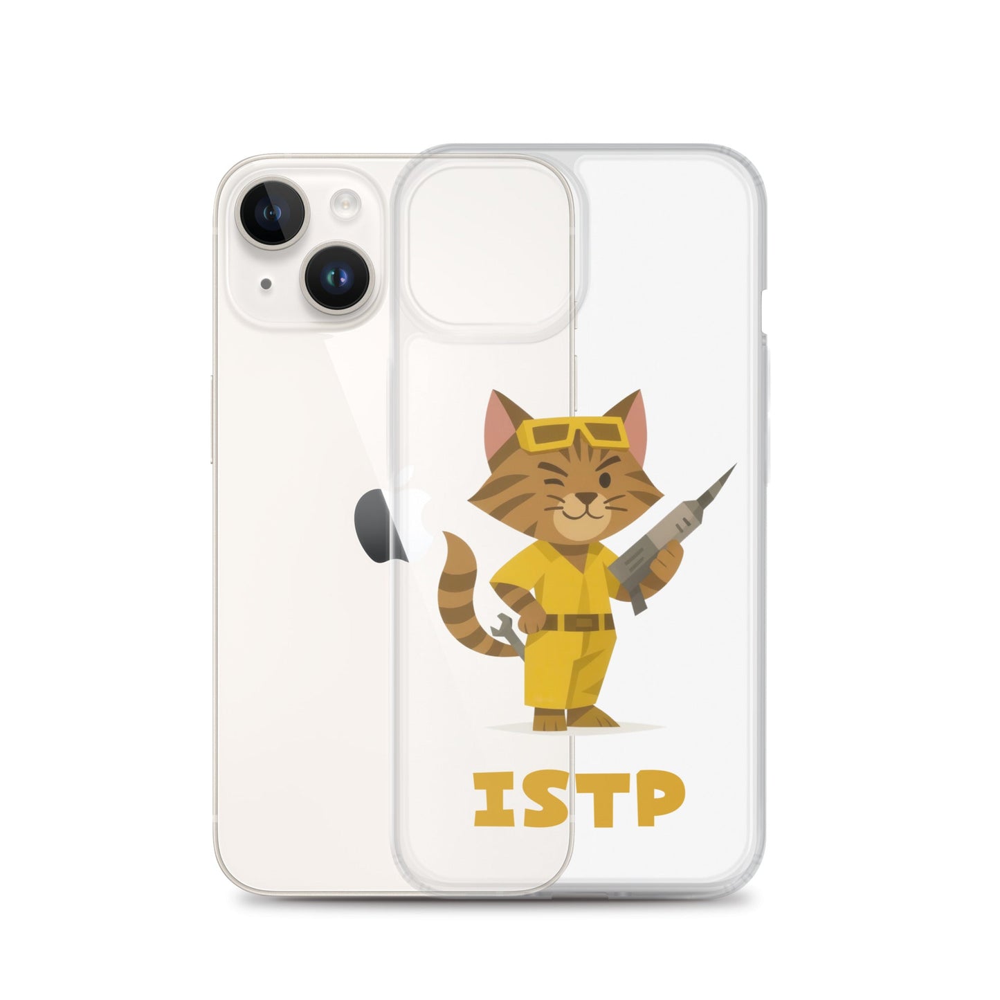 ISTP iPhone Case | The Personality Cats Case | MBTI Accessories - MindGem