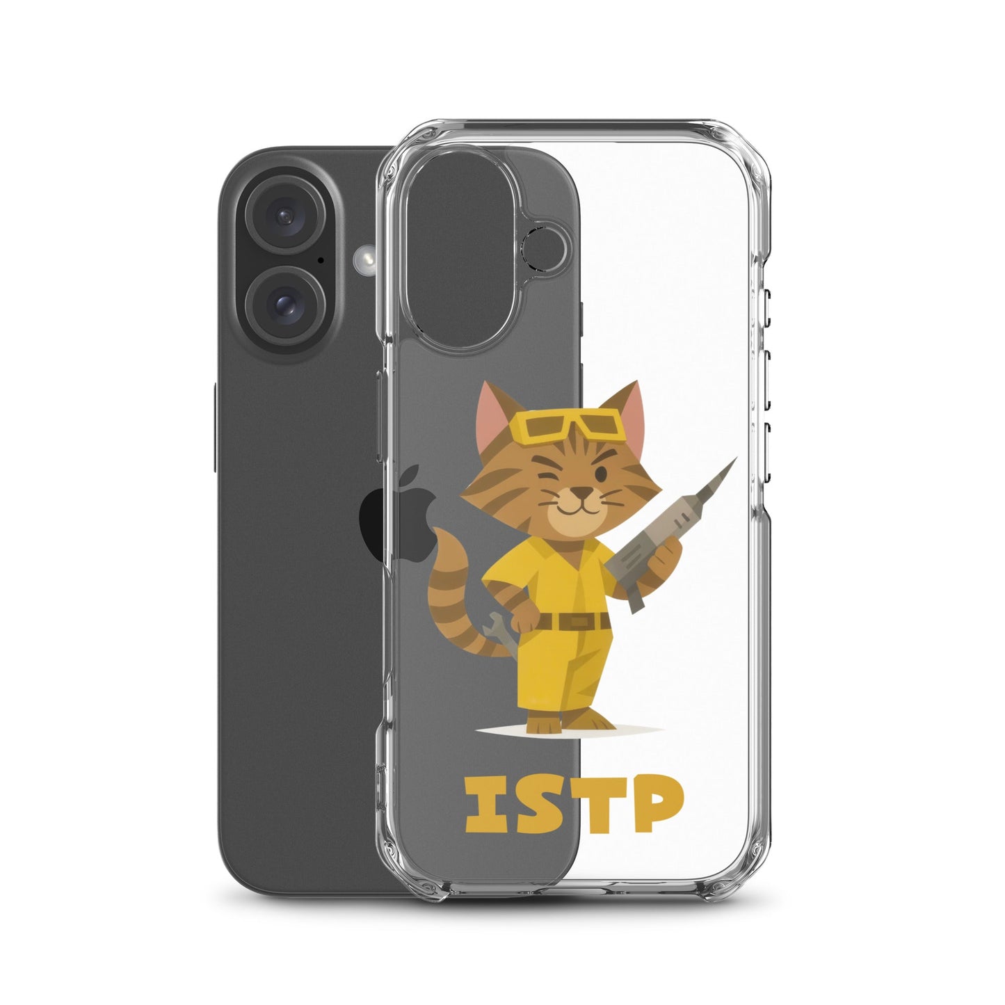 ISTP iPhone Case | The Personality Cats Case | MBTI Accessories - MindGem