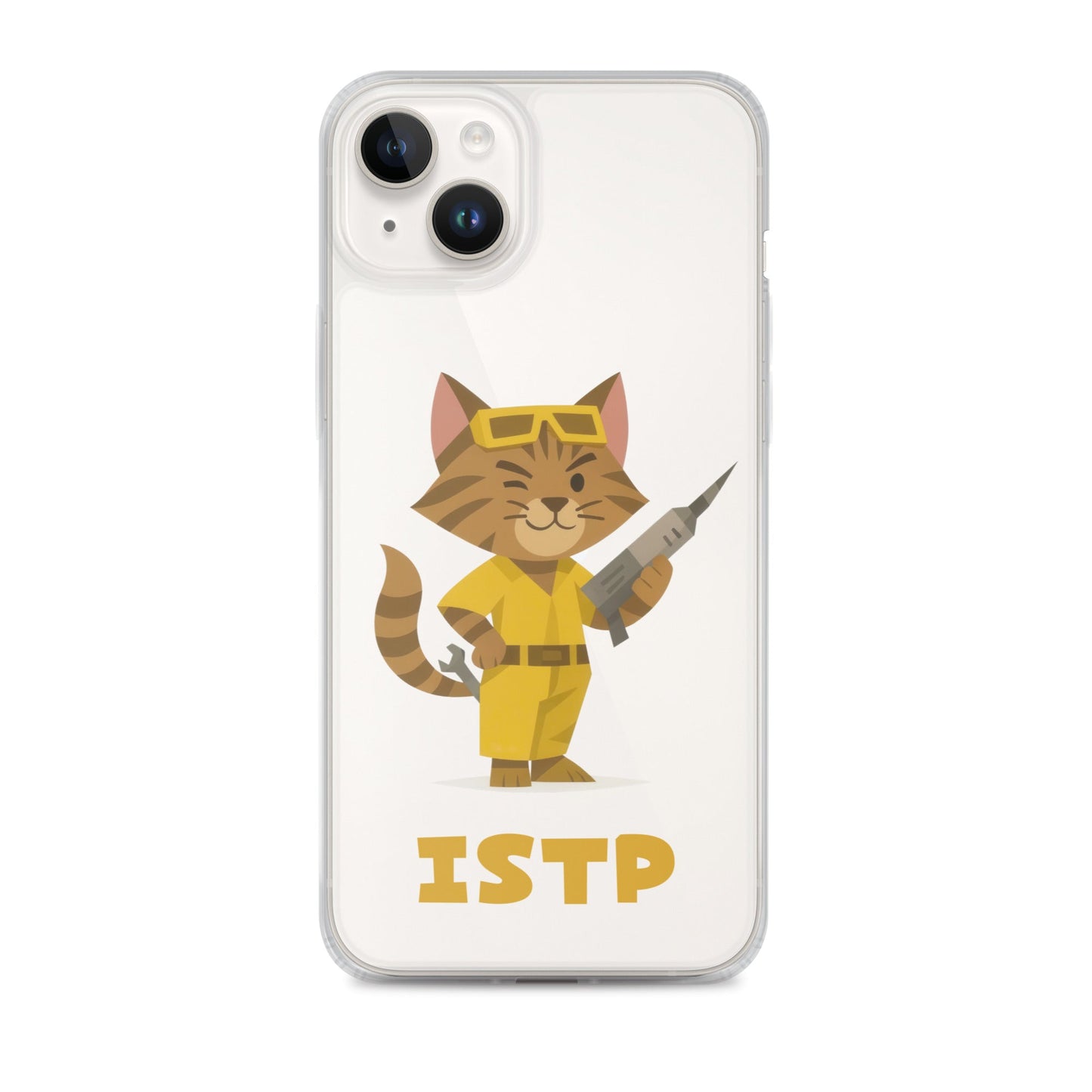 ISTP iPhone Case | The Personality Cats Case | MBTI Accessories - MindGem