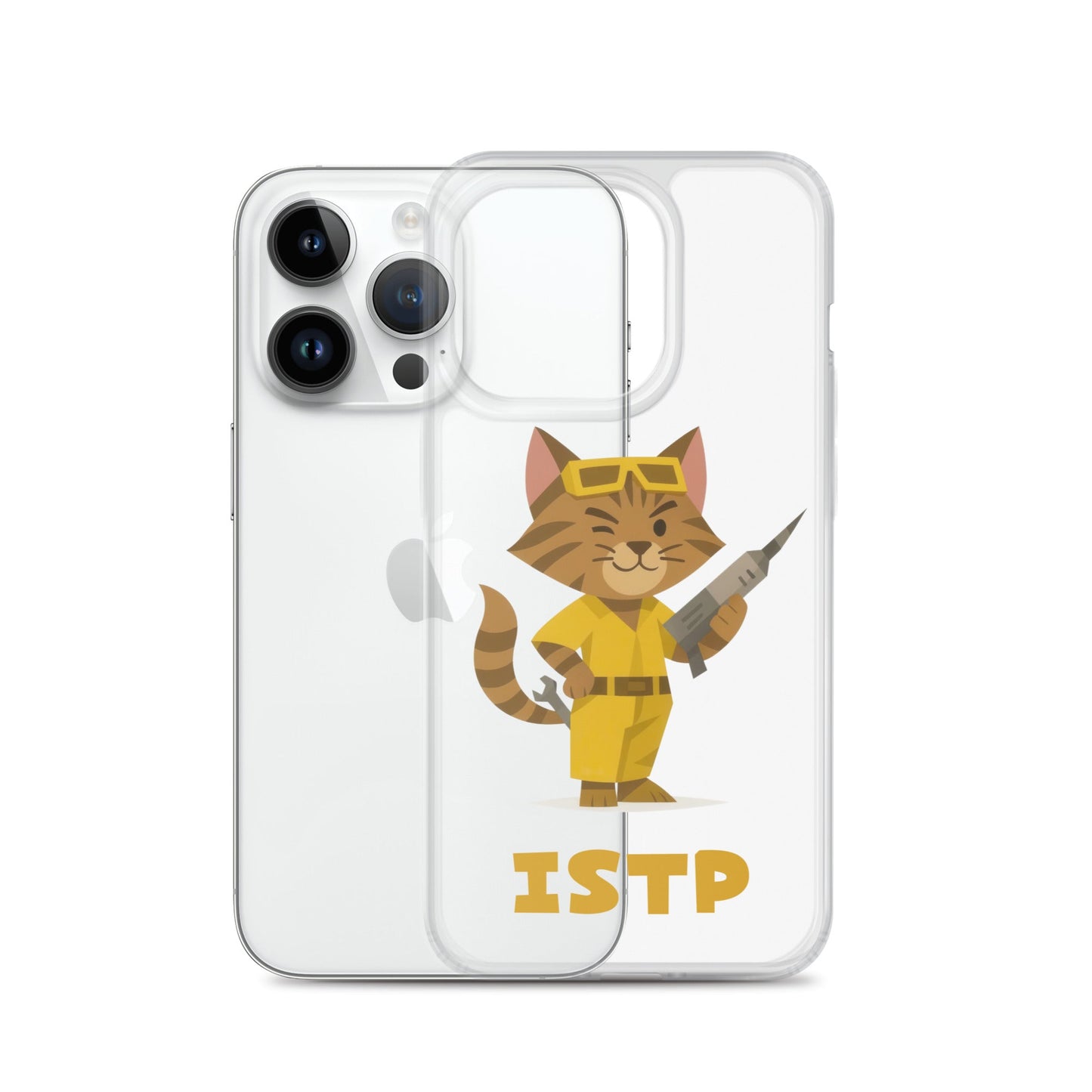 ISTP iPhone Case | The Personality Cats Case | MBTI Accessories - MindGem