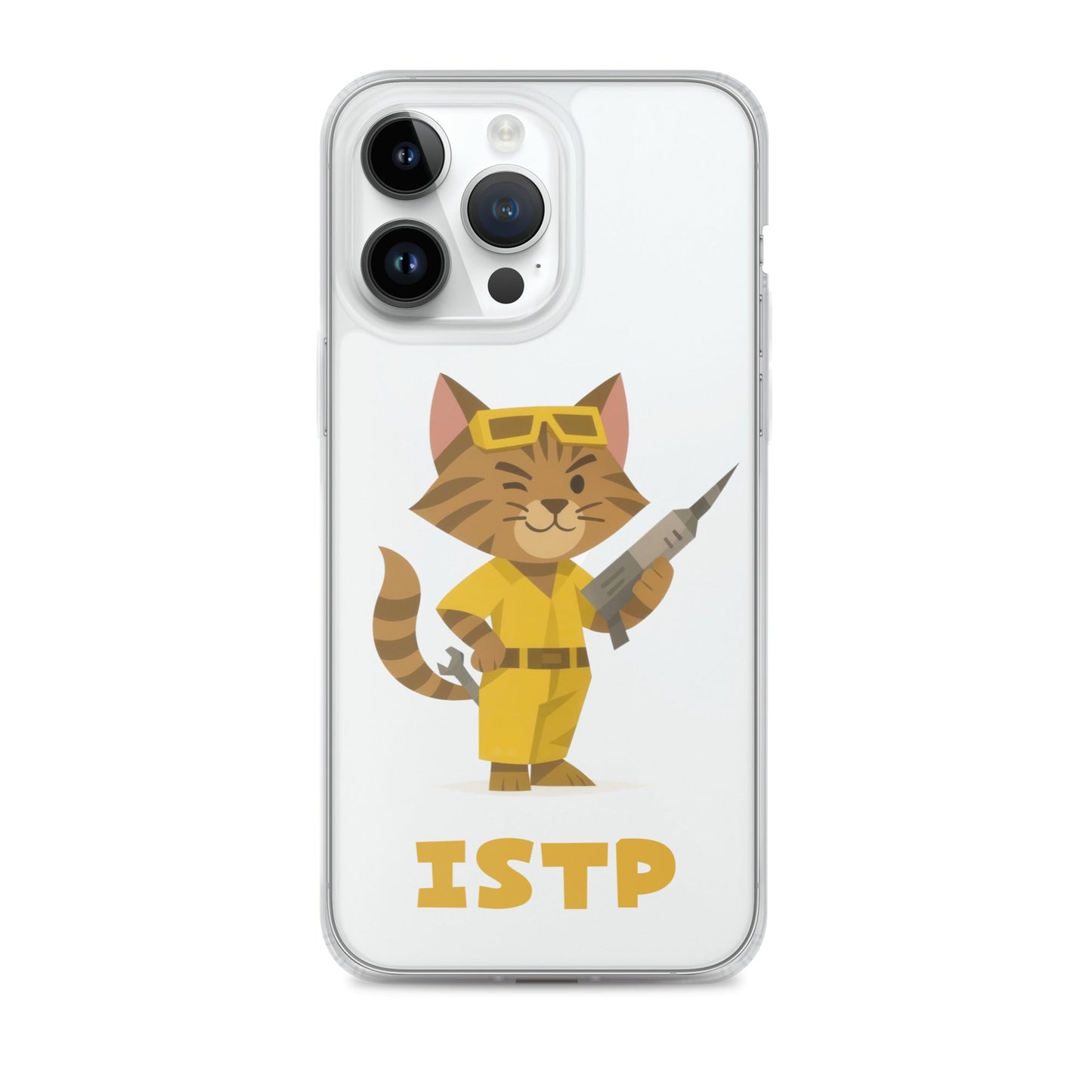 ISTP iPhone Case | The Personality Cats Case | MBTI Accessories - MindGem