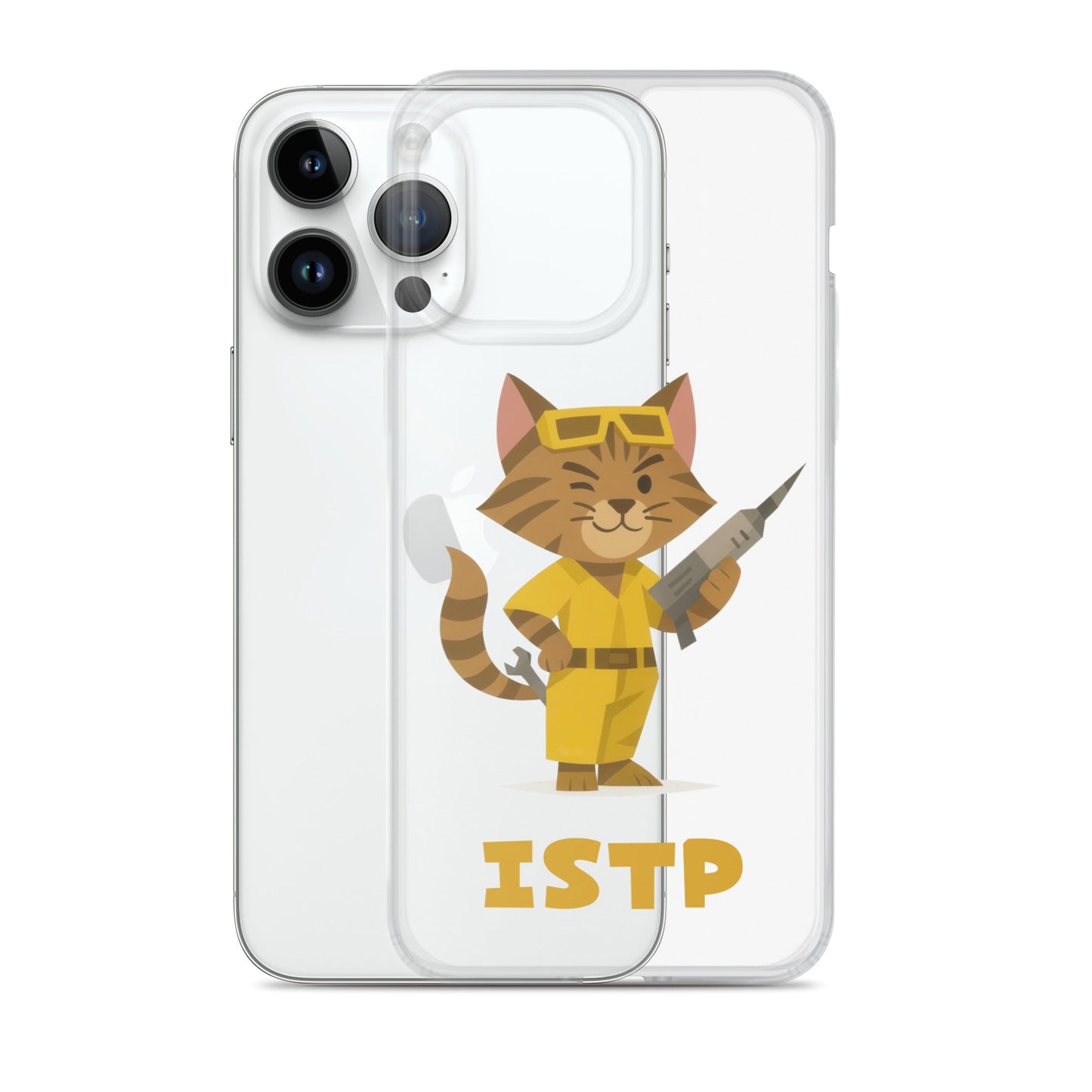 ISTP iPhone Case | The Personality Cats Case | MBTI Accessories - MindGem