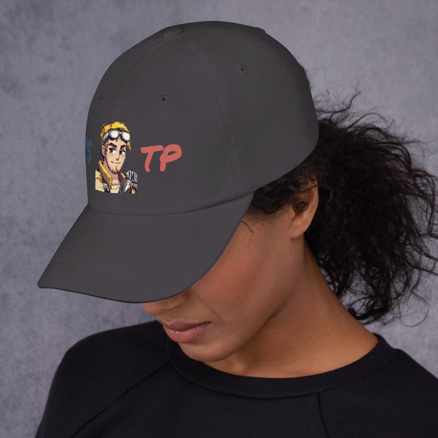 ISTP Male Pixel Art Embroidered Dad Hat - MindGem