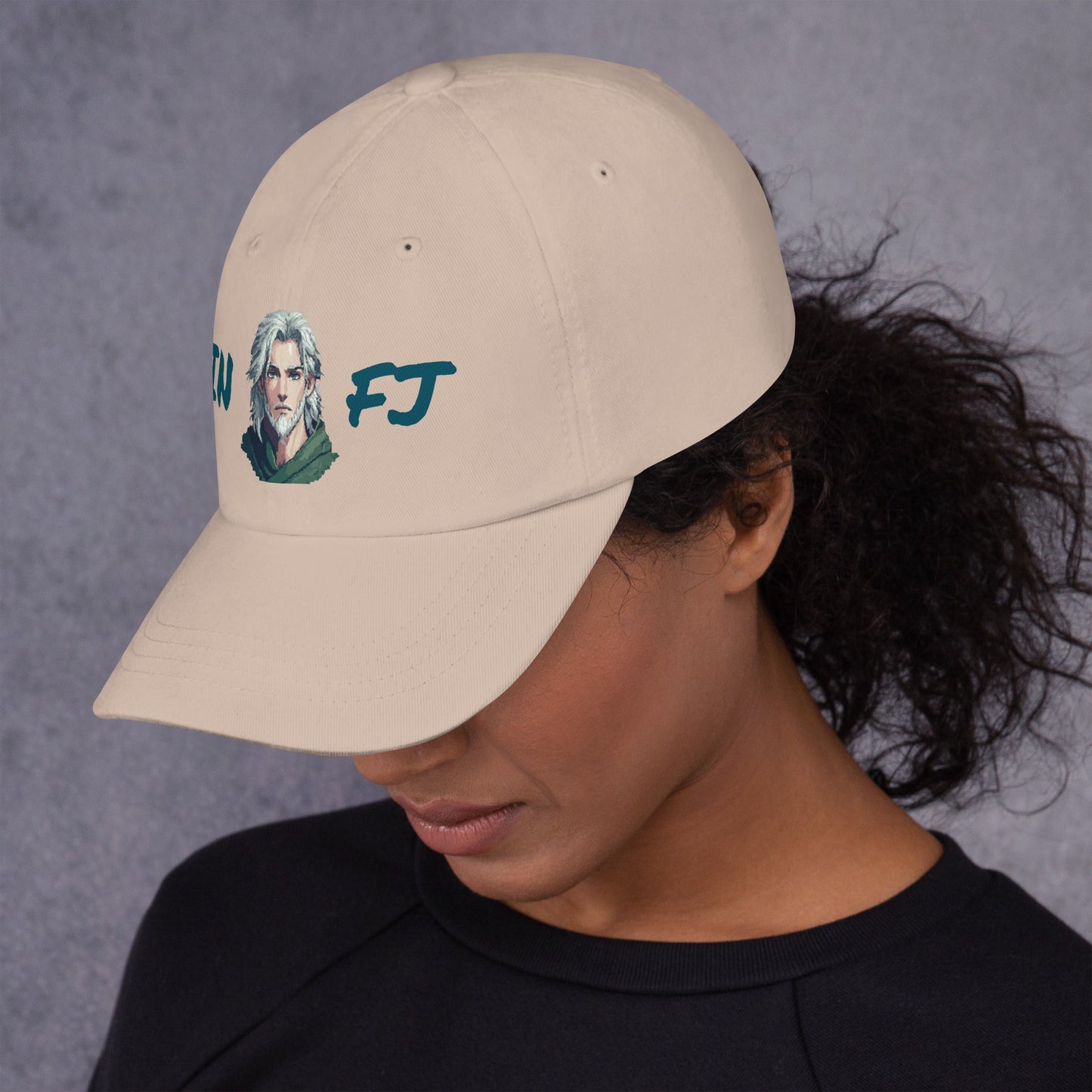 ISTP Male Pixel Art Embroidered Dad Hat - MindGem