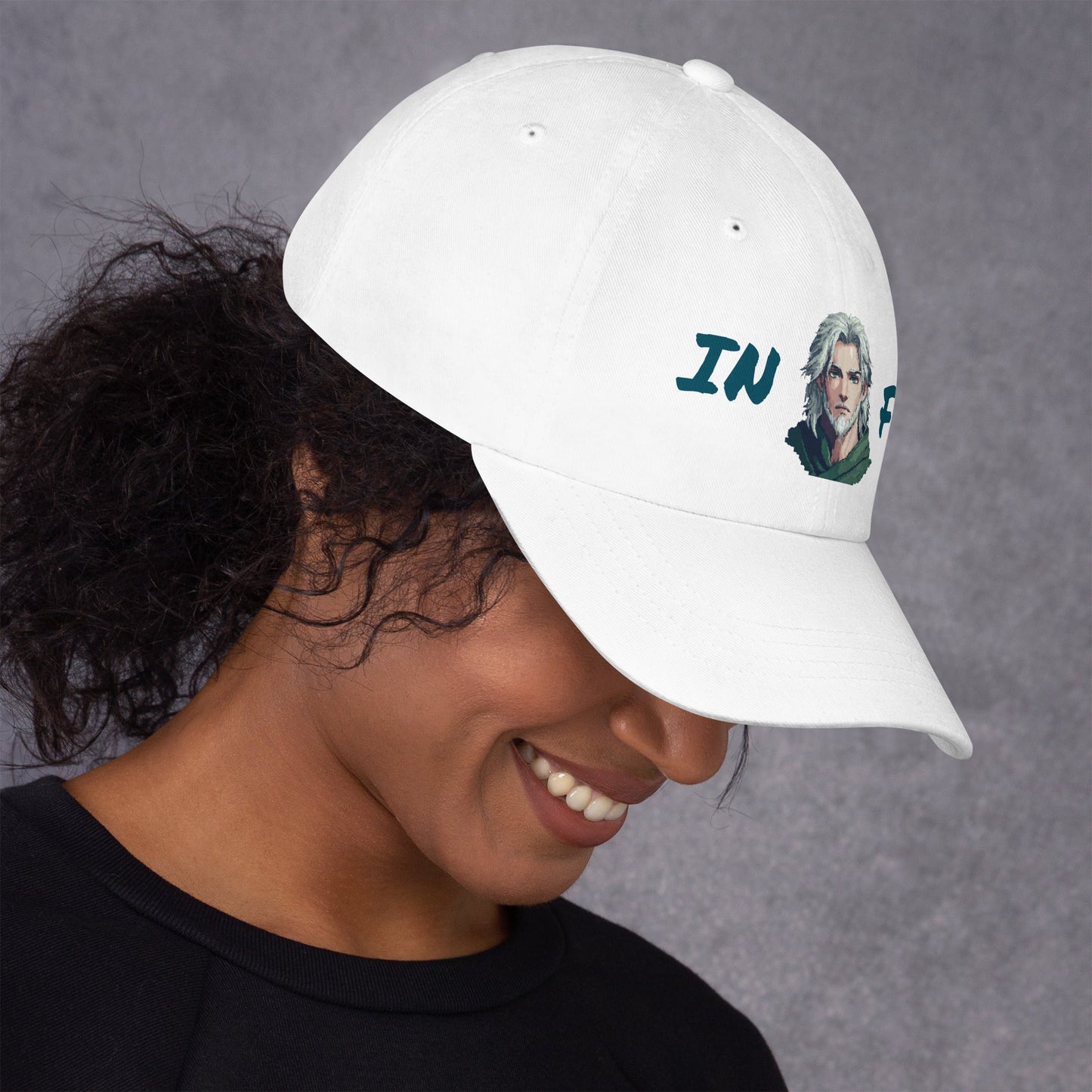 ISTP Male Pixel Art Embroidered Dad Hat - MindGem