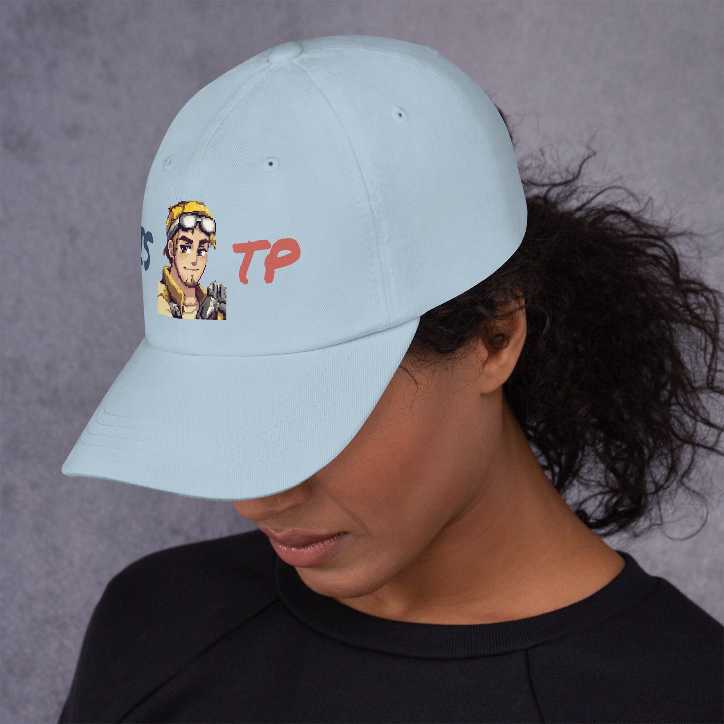 ISTP Male Pixel Art Embroidered Dad Hat - MindGem