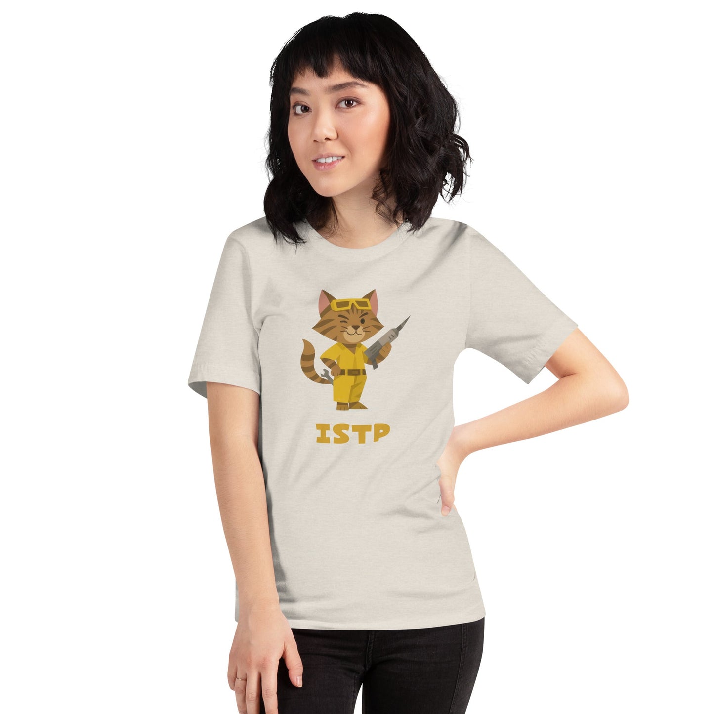 ISTP T-Shirt | The Personality Cats Tee | MBTI Personality Apparel - MindGem