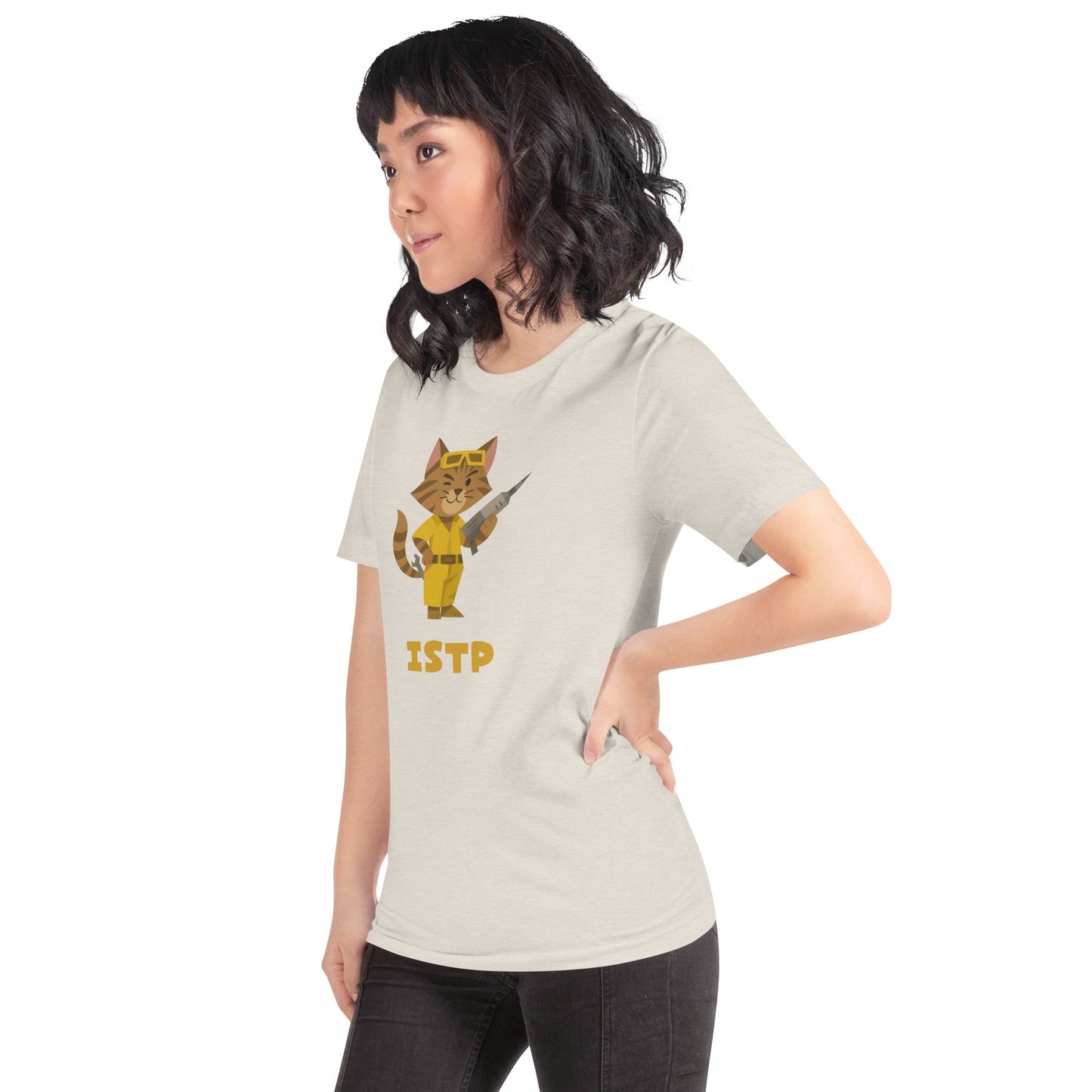 ISTP T-Shirt | The Personality Cats Tee | MBTI Personality Apparel - MindGem