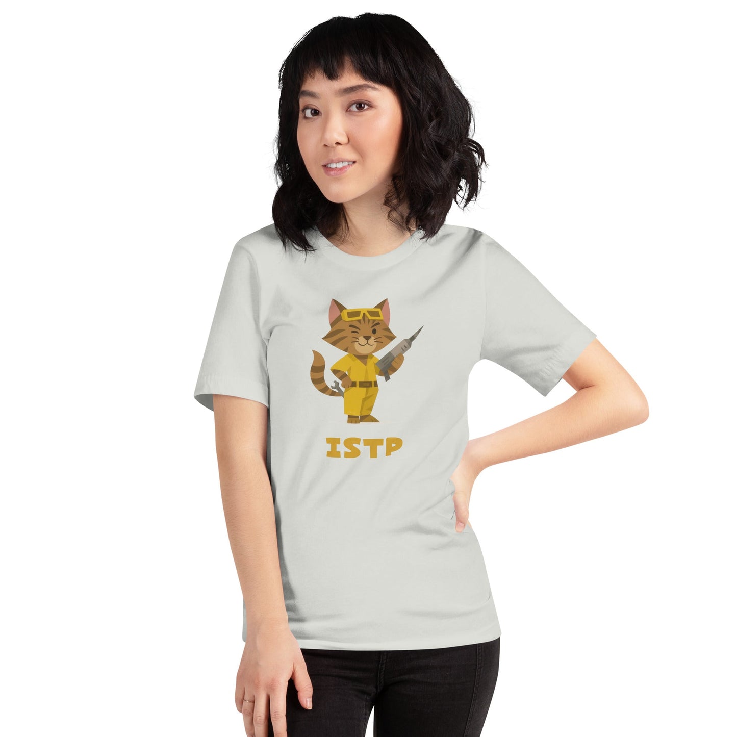 ISTP T-Shirt | The Personality Cats Tee | MBTI Personality Apparel - MindGem