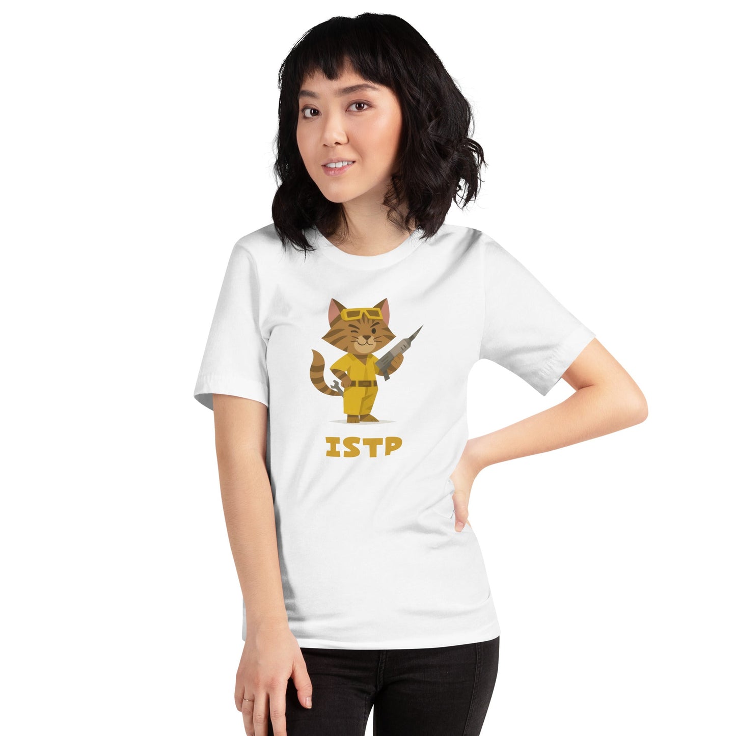 ISTP T-Shirt | The Personality Cats Tee | MBTI Personality Apparel - MindGem